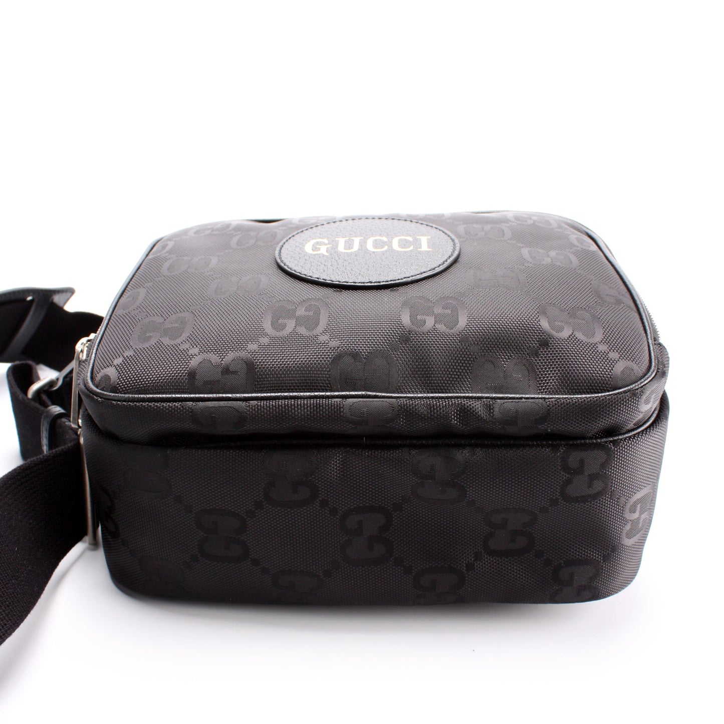 Gucci Nylon Leather Shoulder Bag