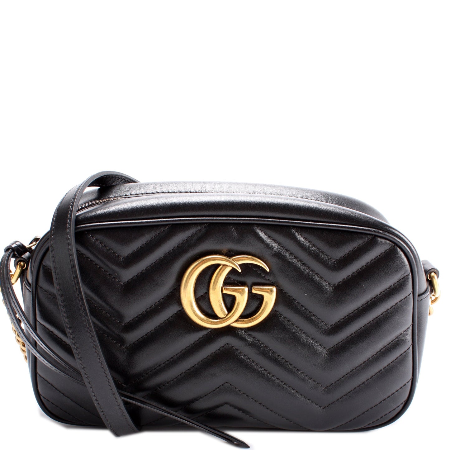 Gucci 447632 Marmont Small Leather Camera Bag