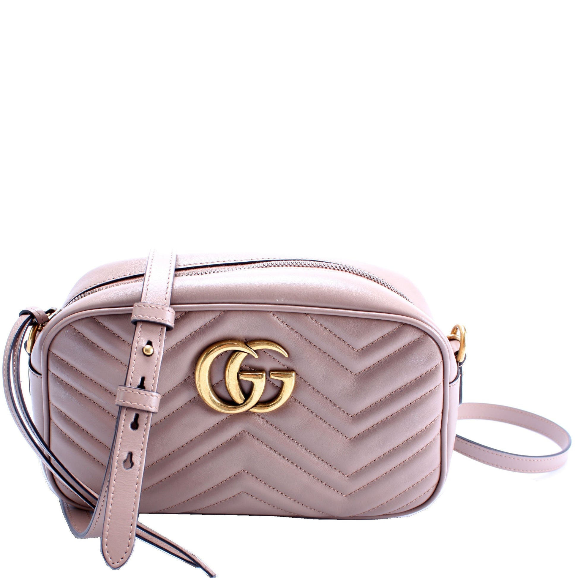 Gucci 447632 Marmont Small Leather Camera Bag