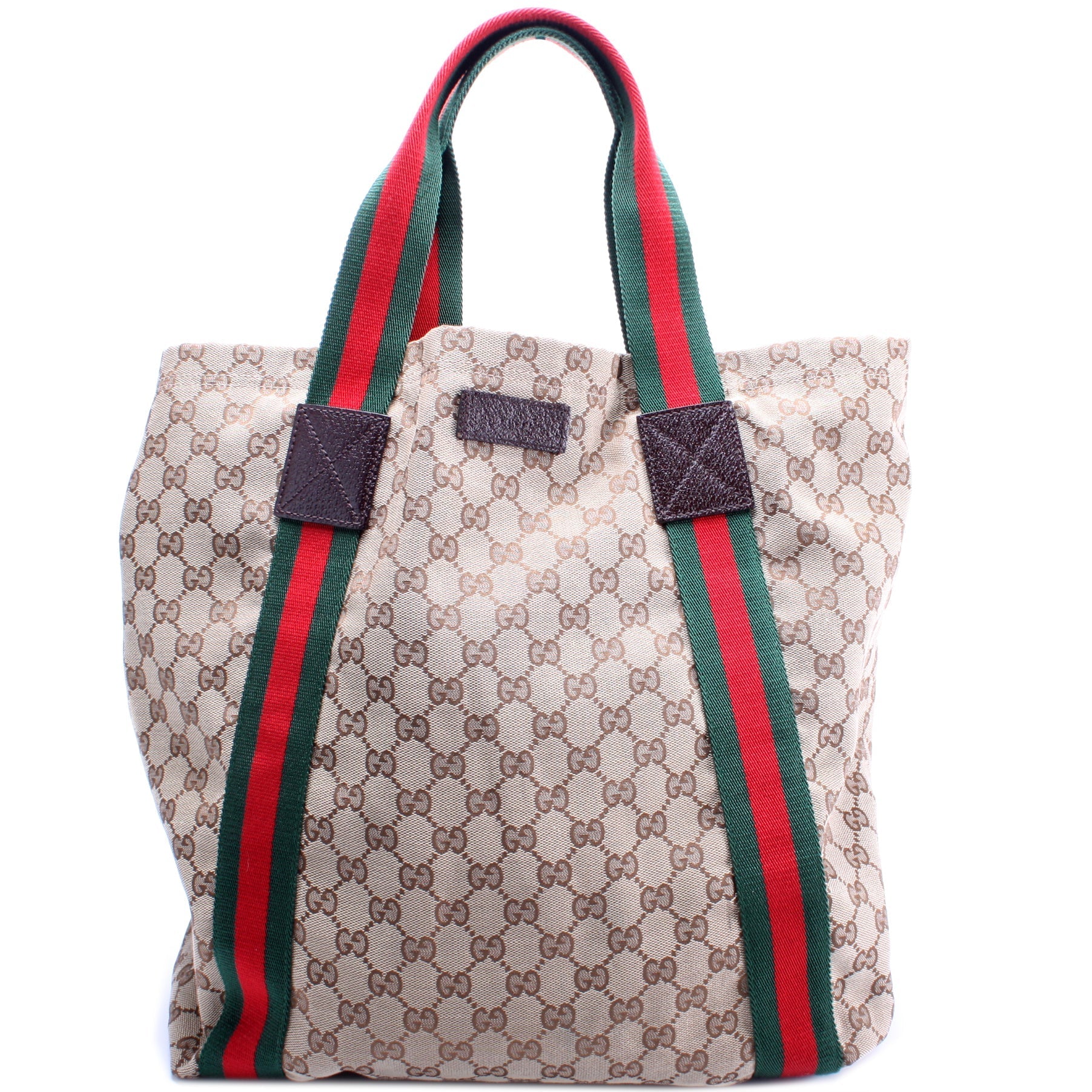 Gucci 189669 GG Canvas Tote Bag