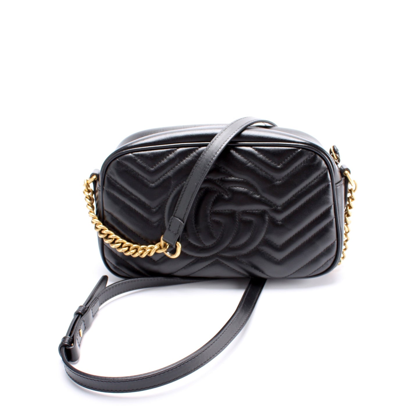 Gucci 447632 Marmont Small Leather Camera Bag