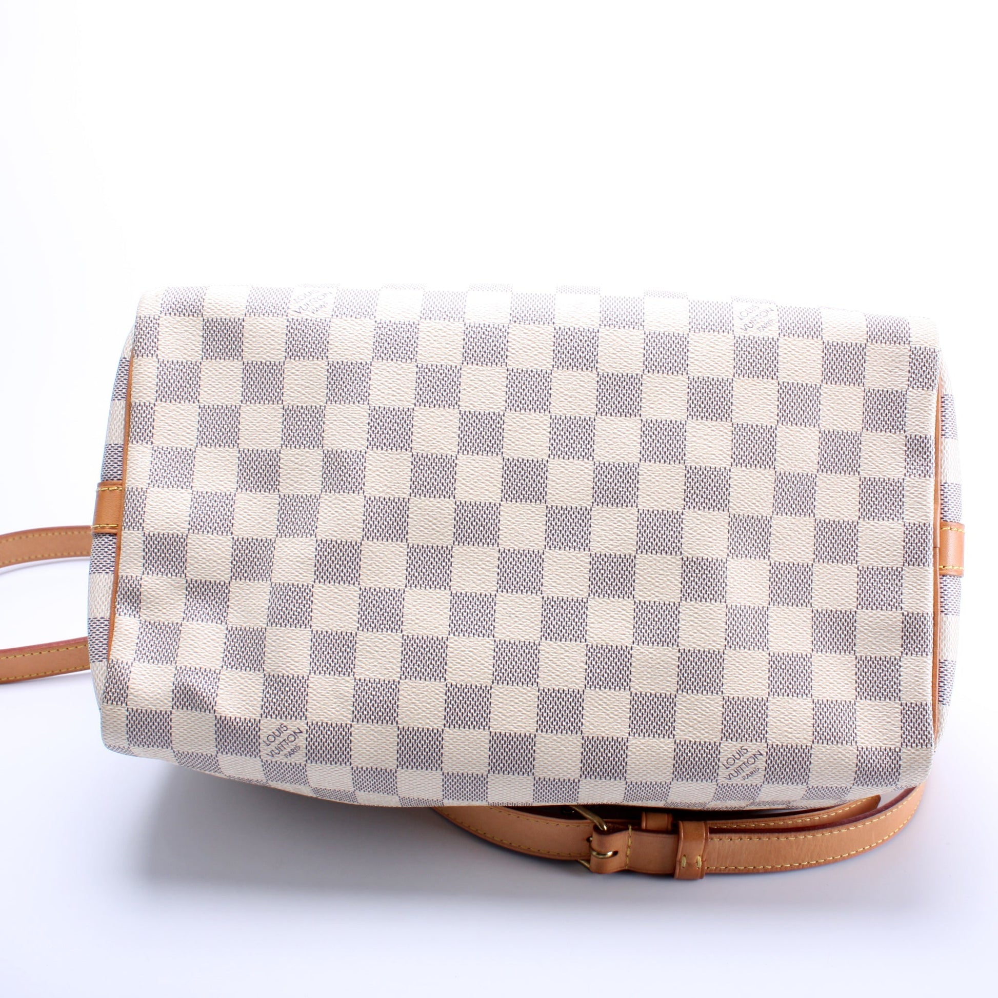 Louis Vuitton Speedy 30 w/Strap Damier Azur