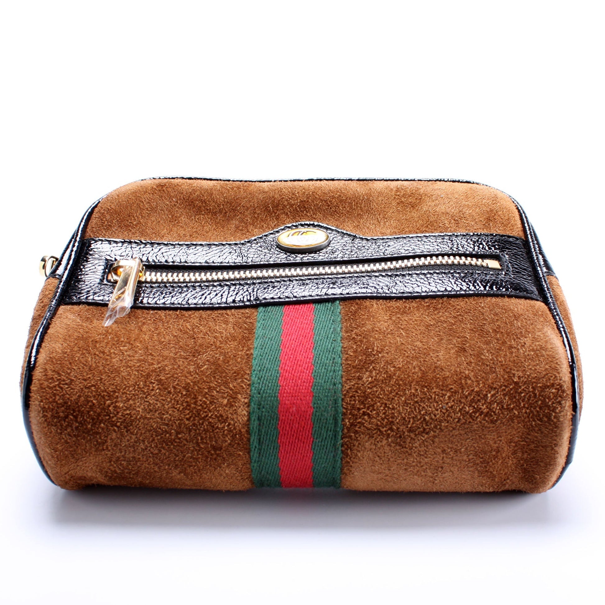 Gucci 517076 Mini Ophidia Suede Belt Bag