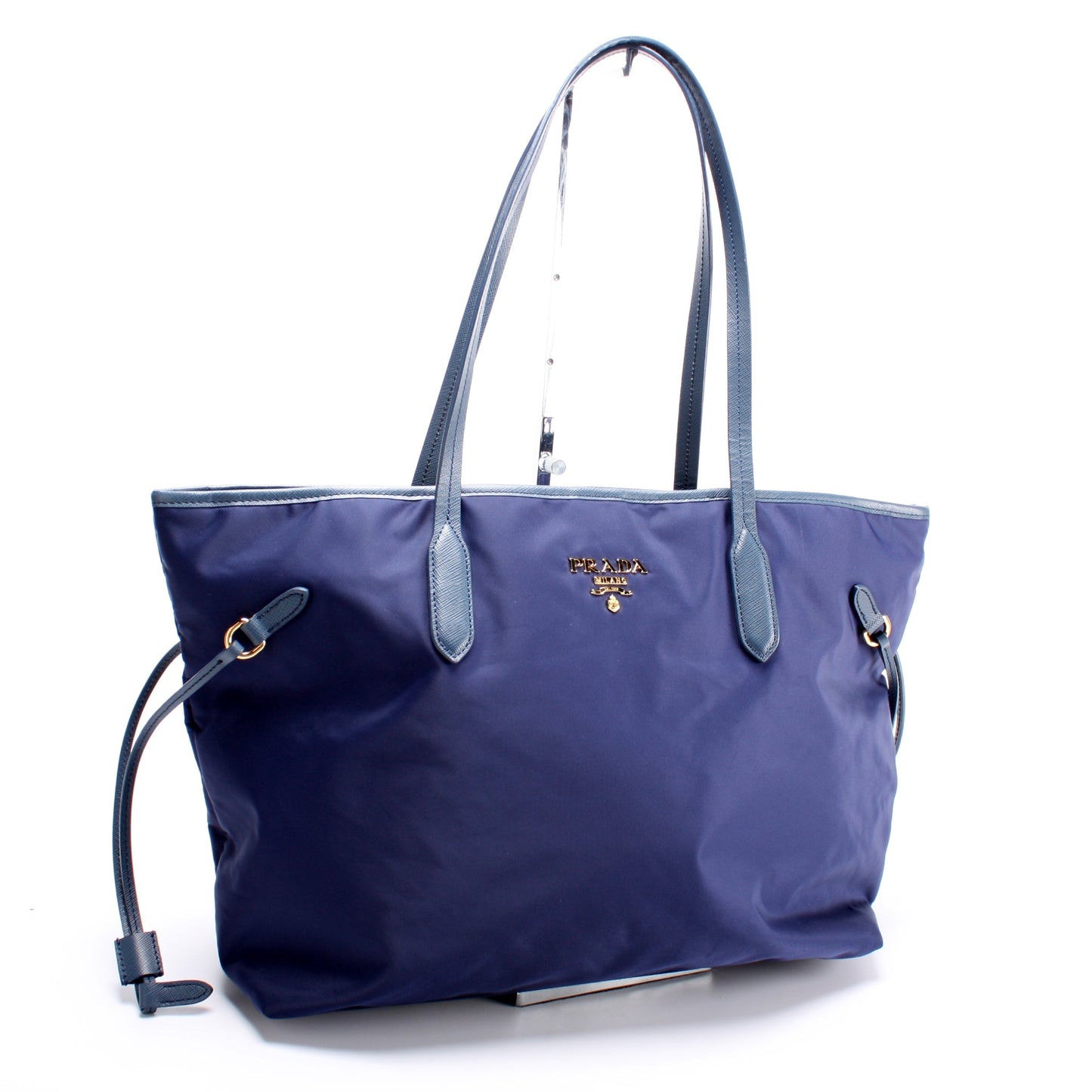 Prada Nylon Saffiano Tote Bag