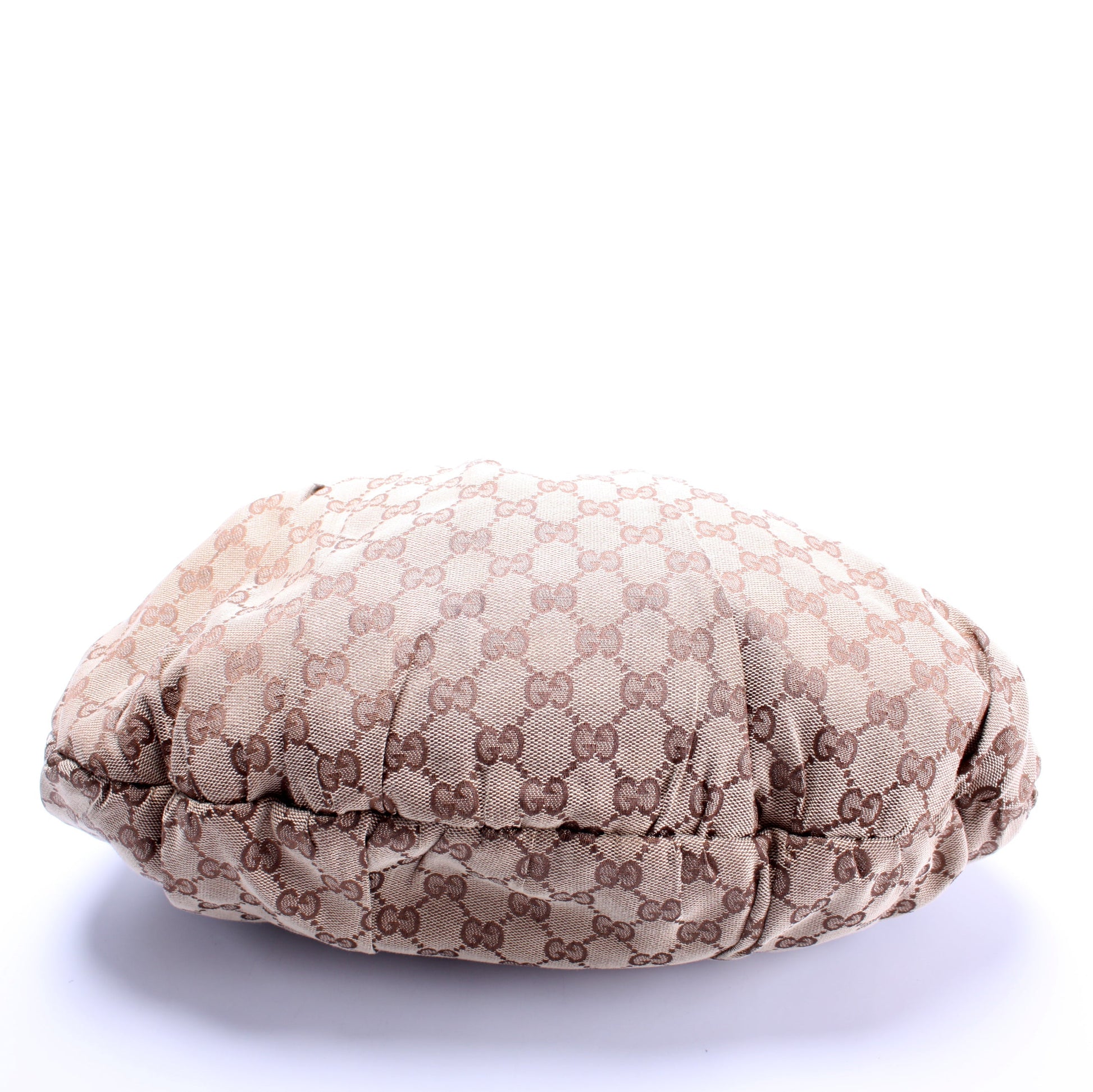Gucci 203624 GG Canvas Studded Pelam Medium Bag