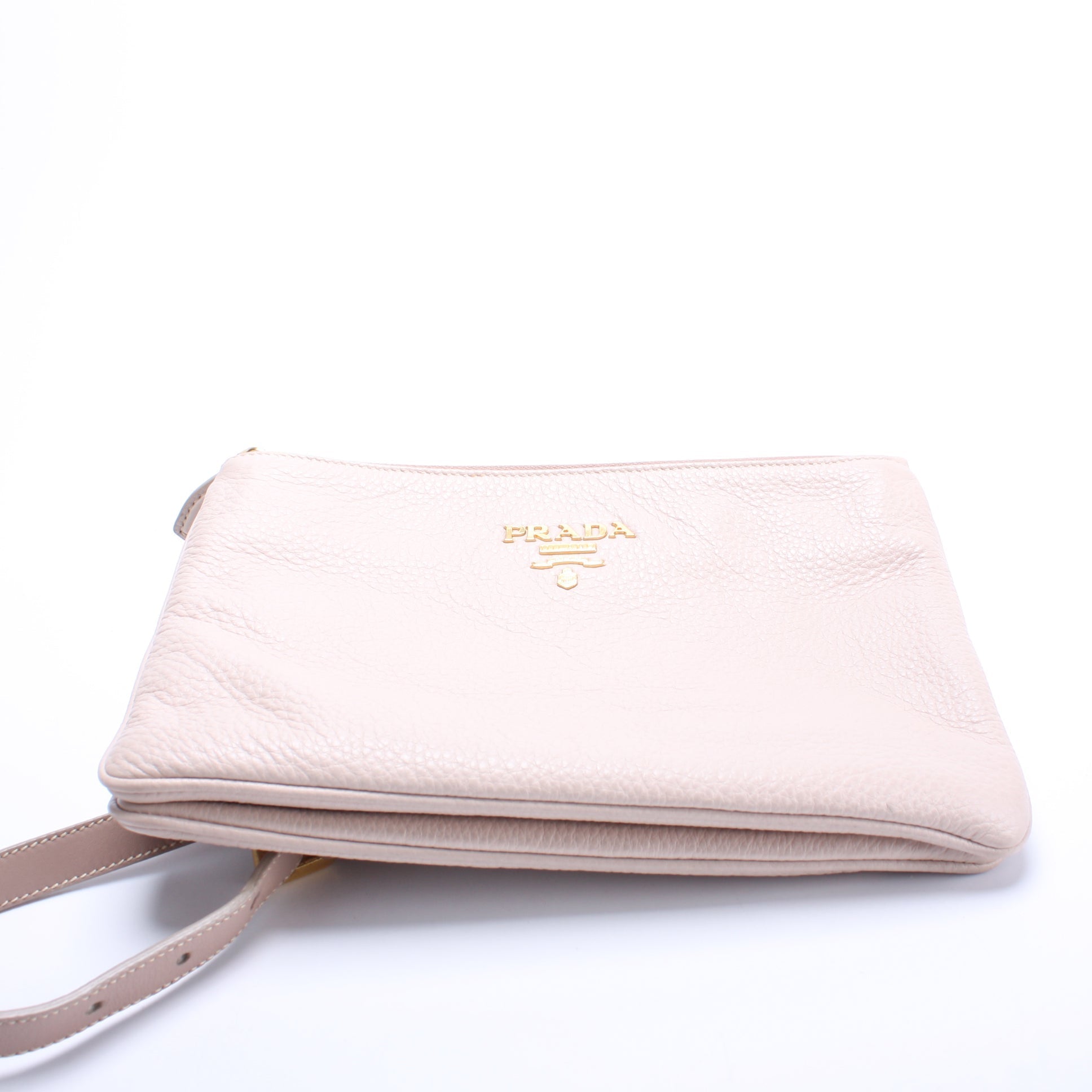 Prada 1BH046 Vitello Phenix Crossbody Bag