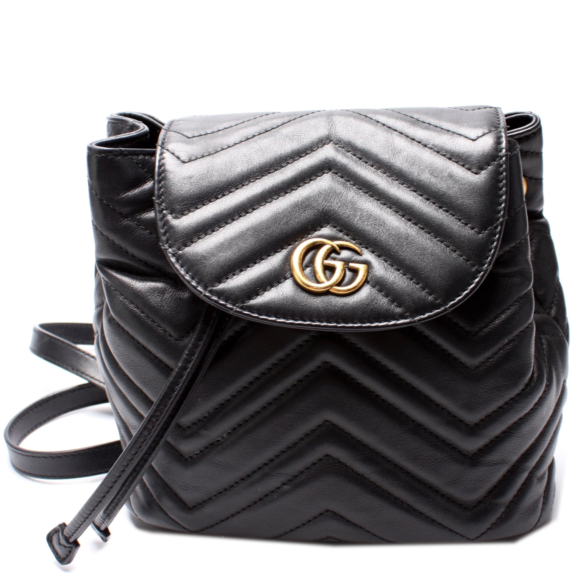 Gucci 528129 Marmont Mini Backpack Leather Bag