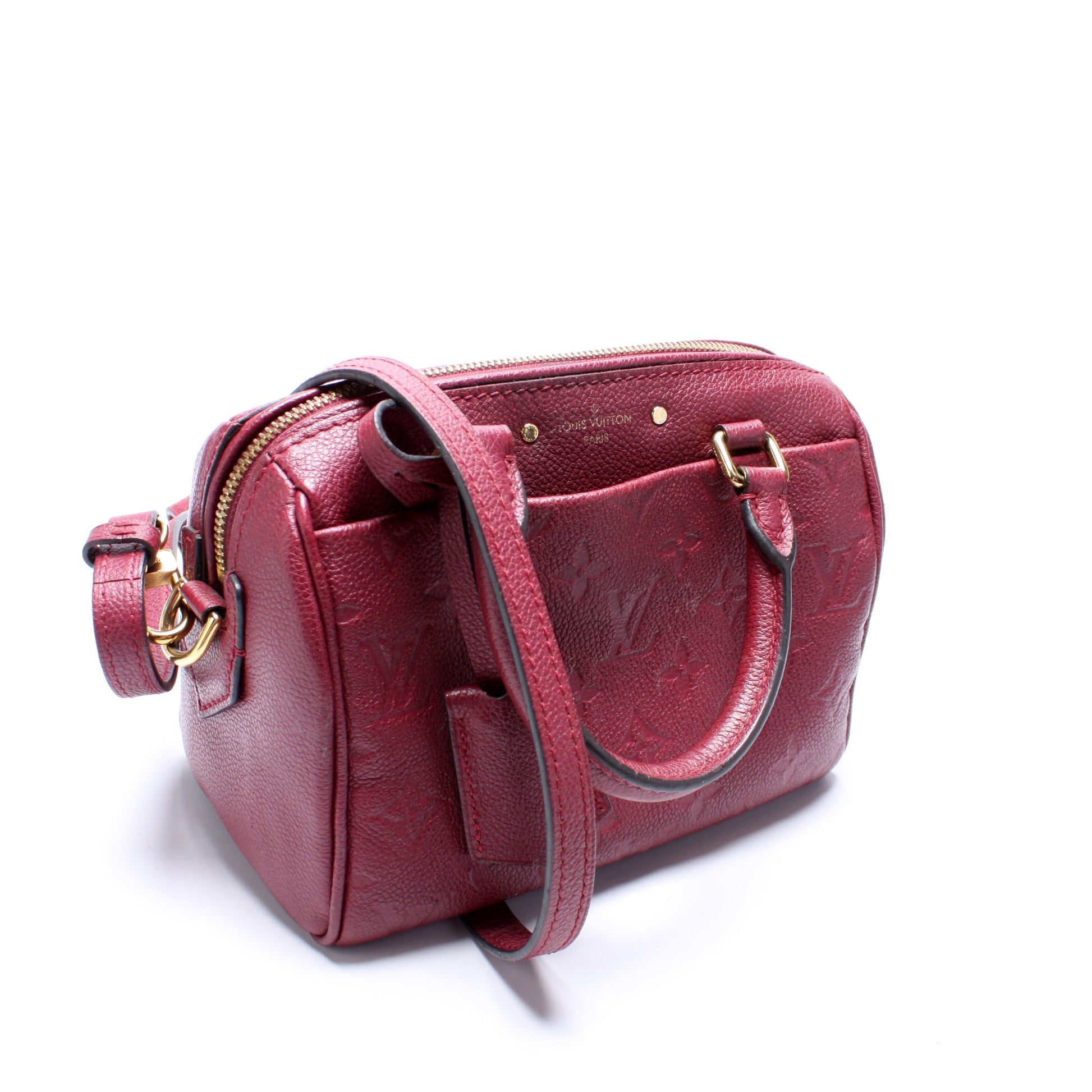 Louis Vuitton Speedy 20 Bandouliere Empreinte NM