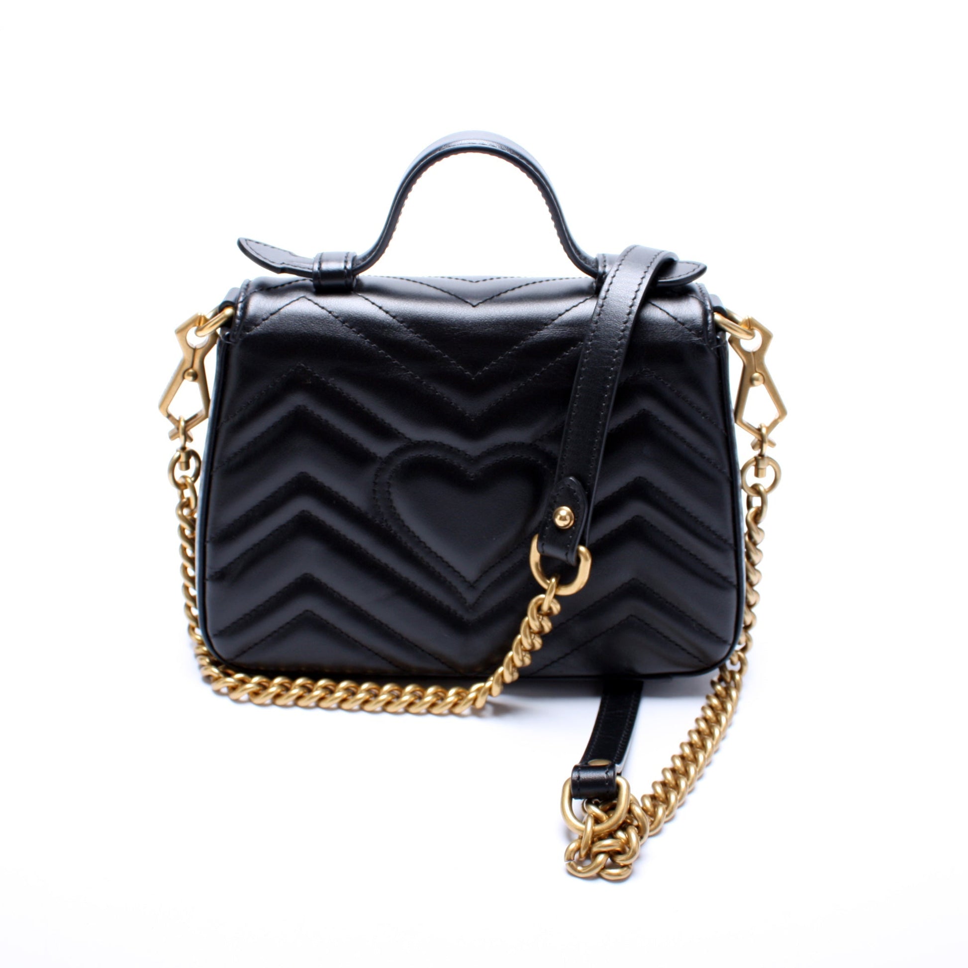 Gucci 547260 Mini Marmont Top Handle Bag
