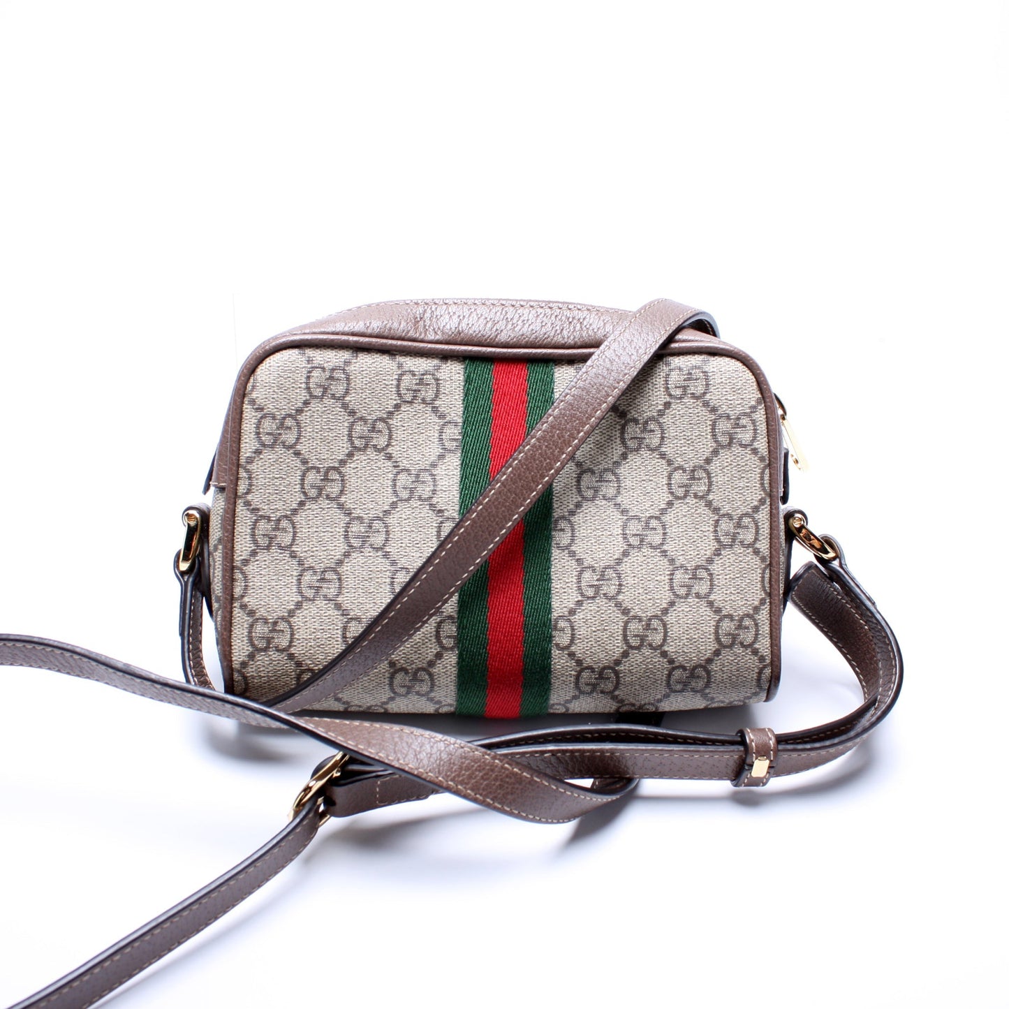 Gucci 517350 GG Supreme Mini Ophidia Bag