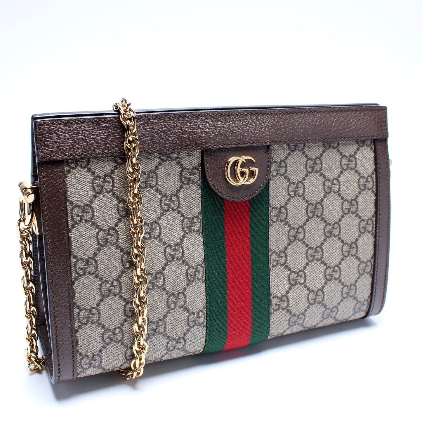 Gucci 503877 GG Supreme Ophidia Small Chain Bag