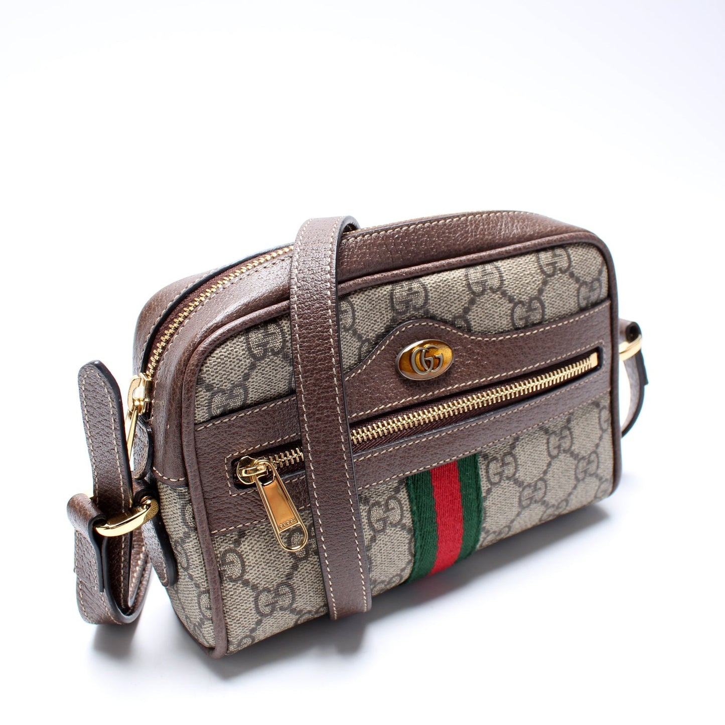 Gucci 517350 GG Supreme Mini Ophidia Bag