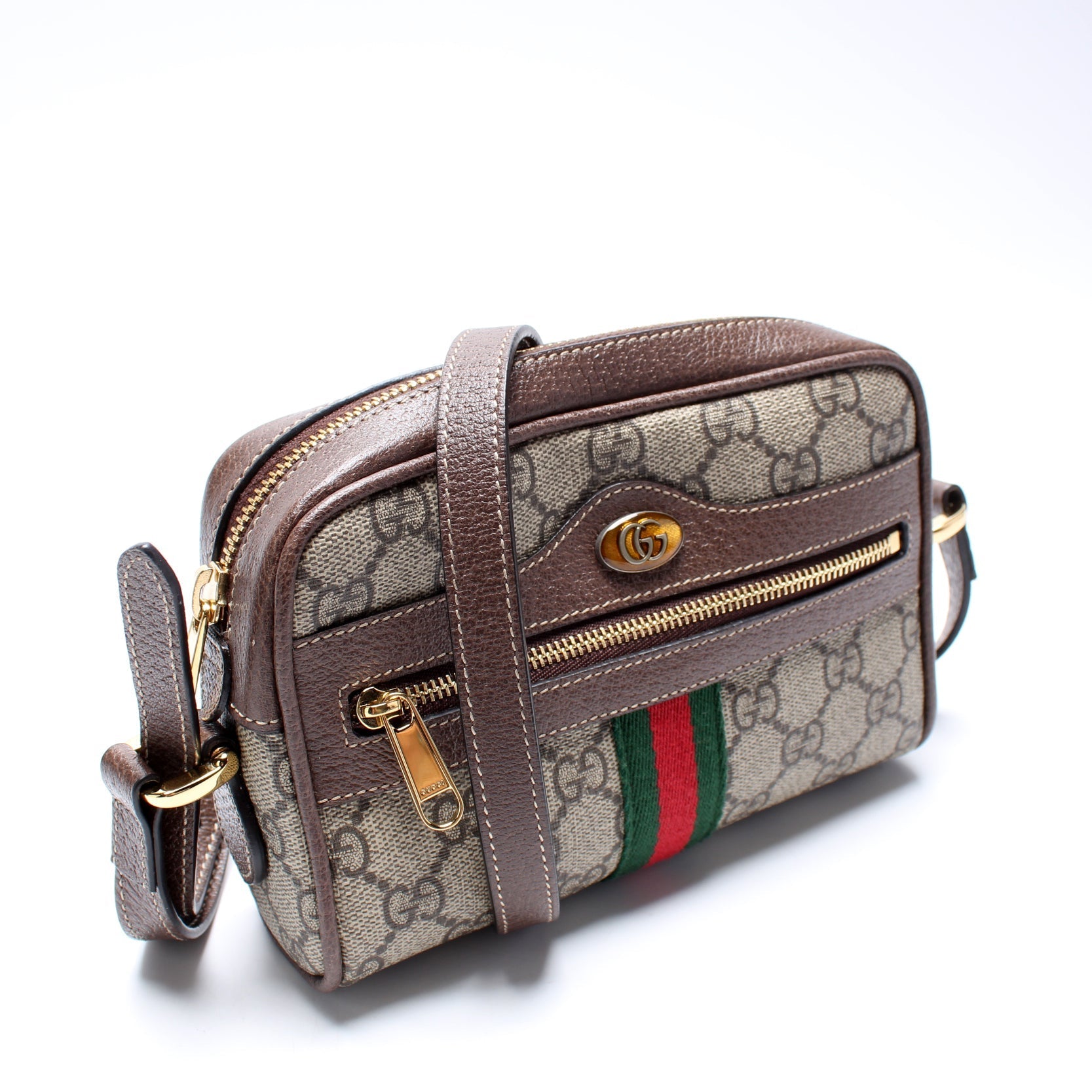 Gucci 517350 GG Supreme Mini Ophidia Bag
