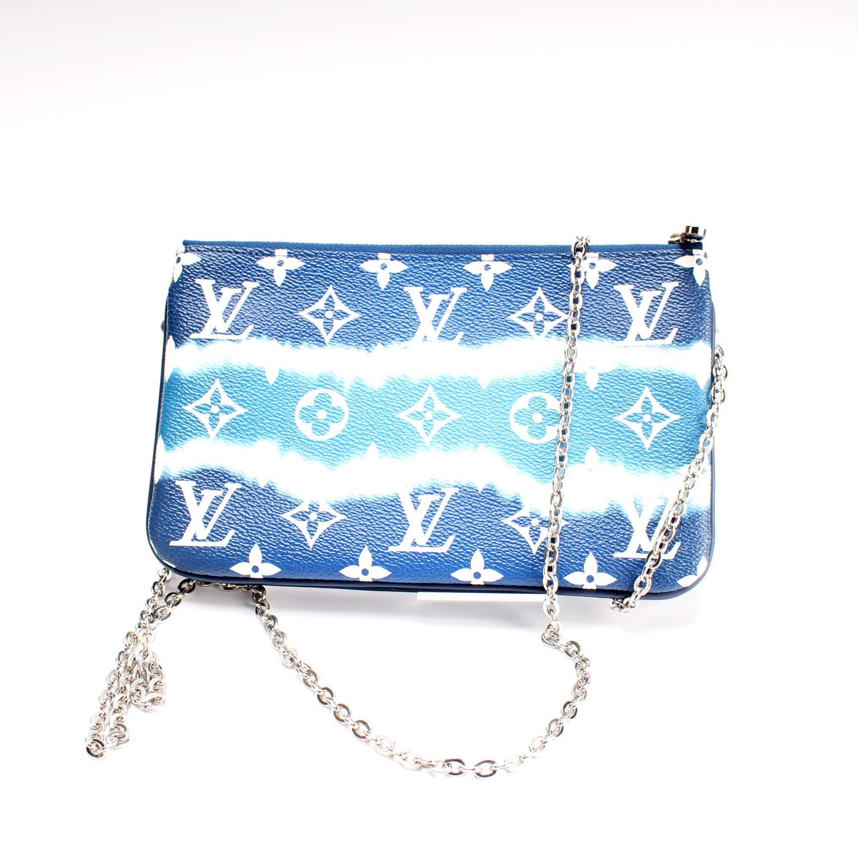 Louis Vuitton Double Zip Pochette Escale Monogram