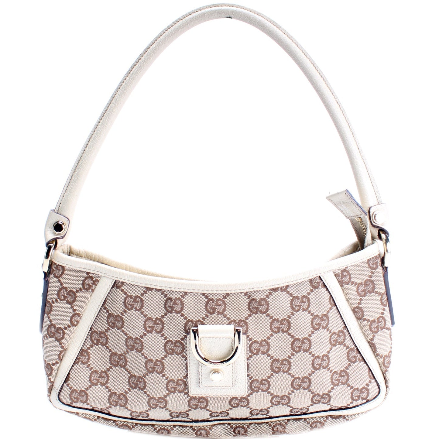 Gucci 130939 GG Canvas Abbey Pochette Bag