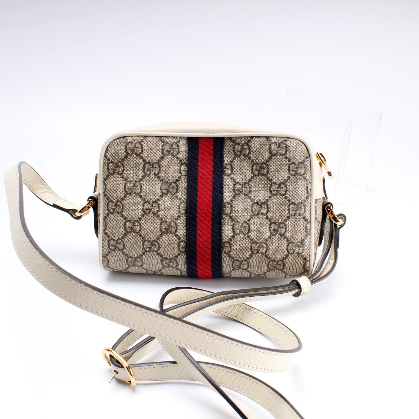 Gucci 517350 GG Supreme Mini Ophidia Bag