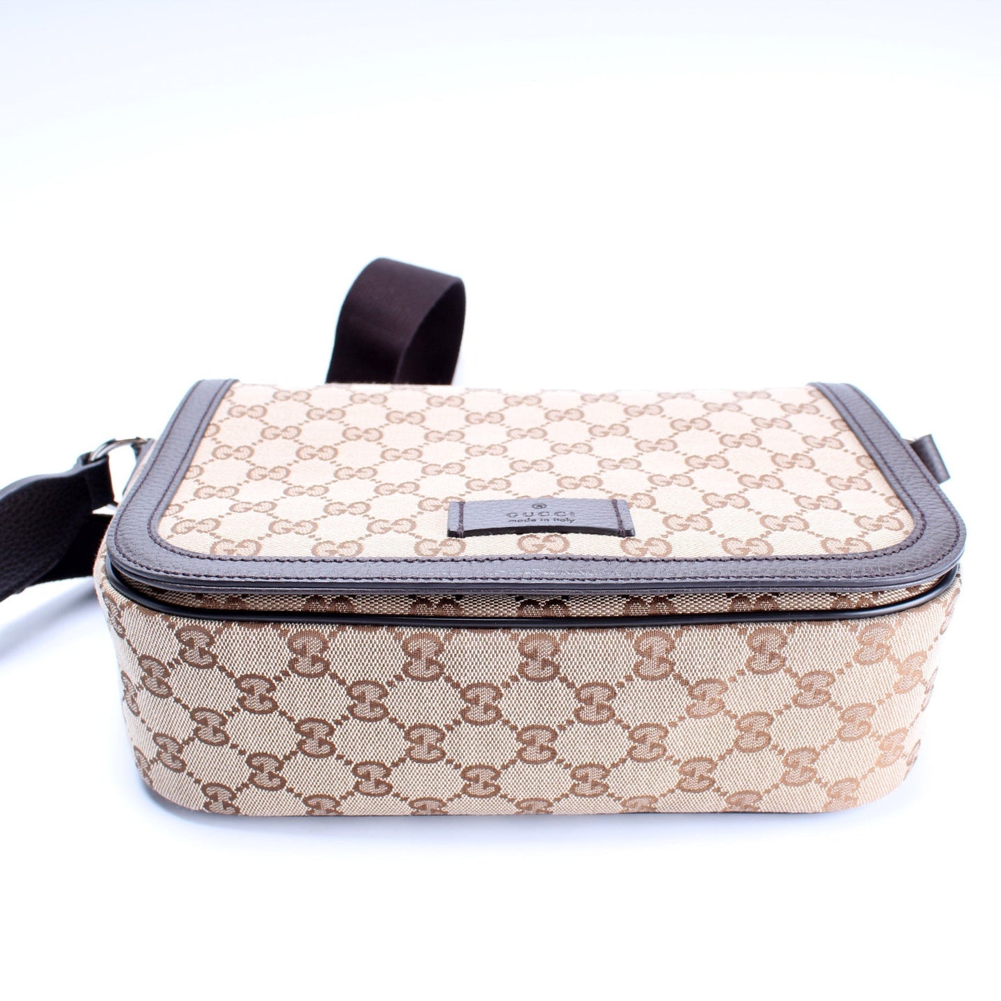Gucci 449172 GG Canvas Messenger Bag