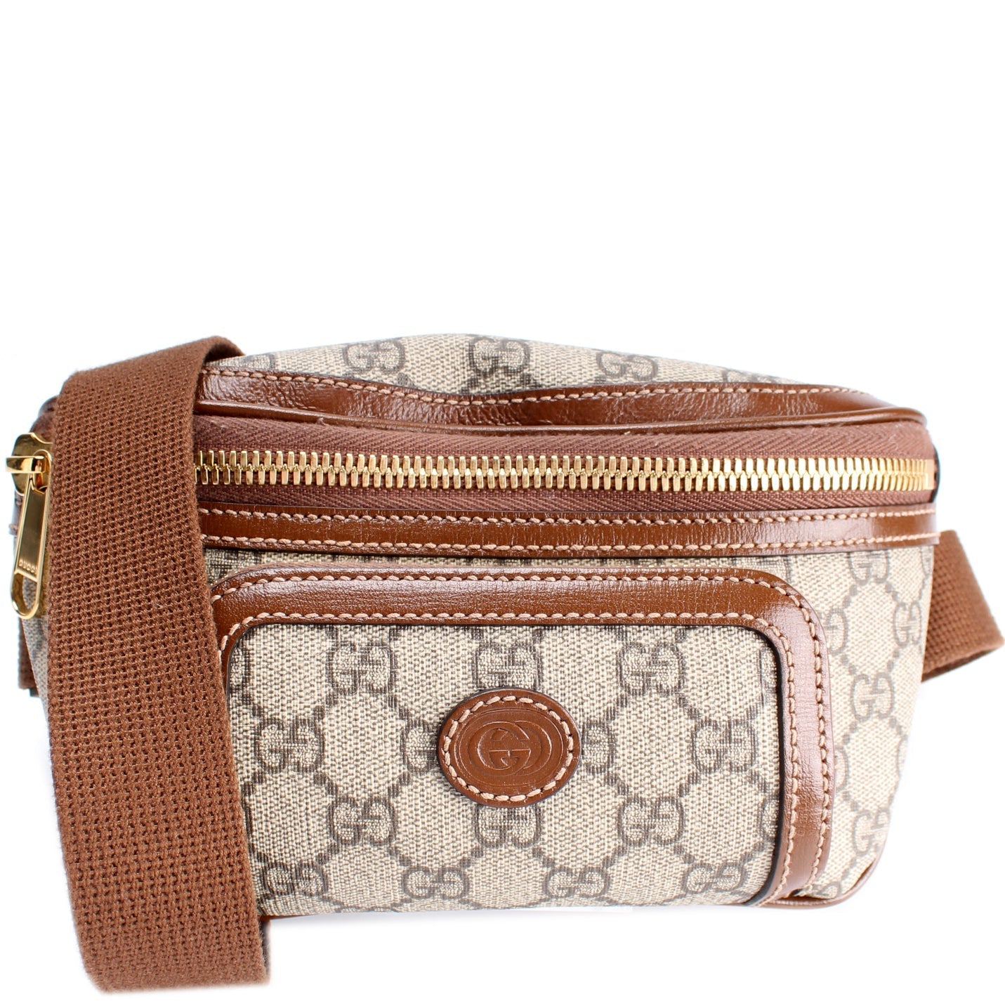 Gucci 582933 GG Supreme Interlocking GG Belt Bag