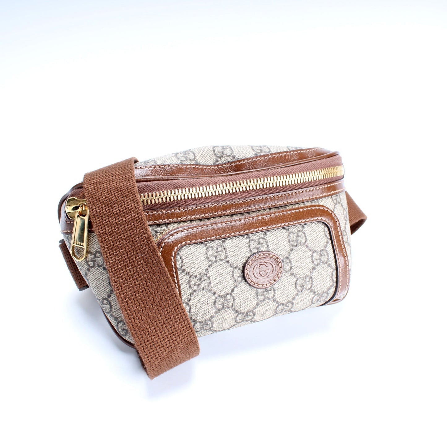 Gucci 582933 GG Supreme Interlocking GG Belt Bag