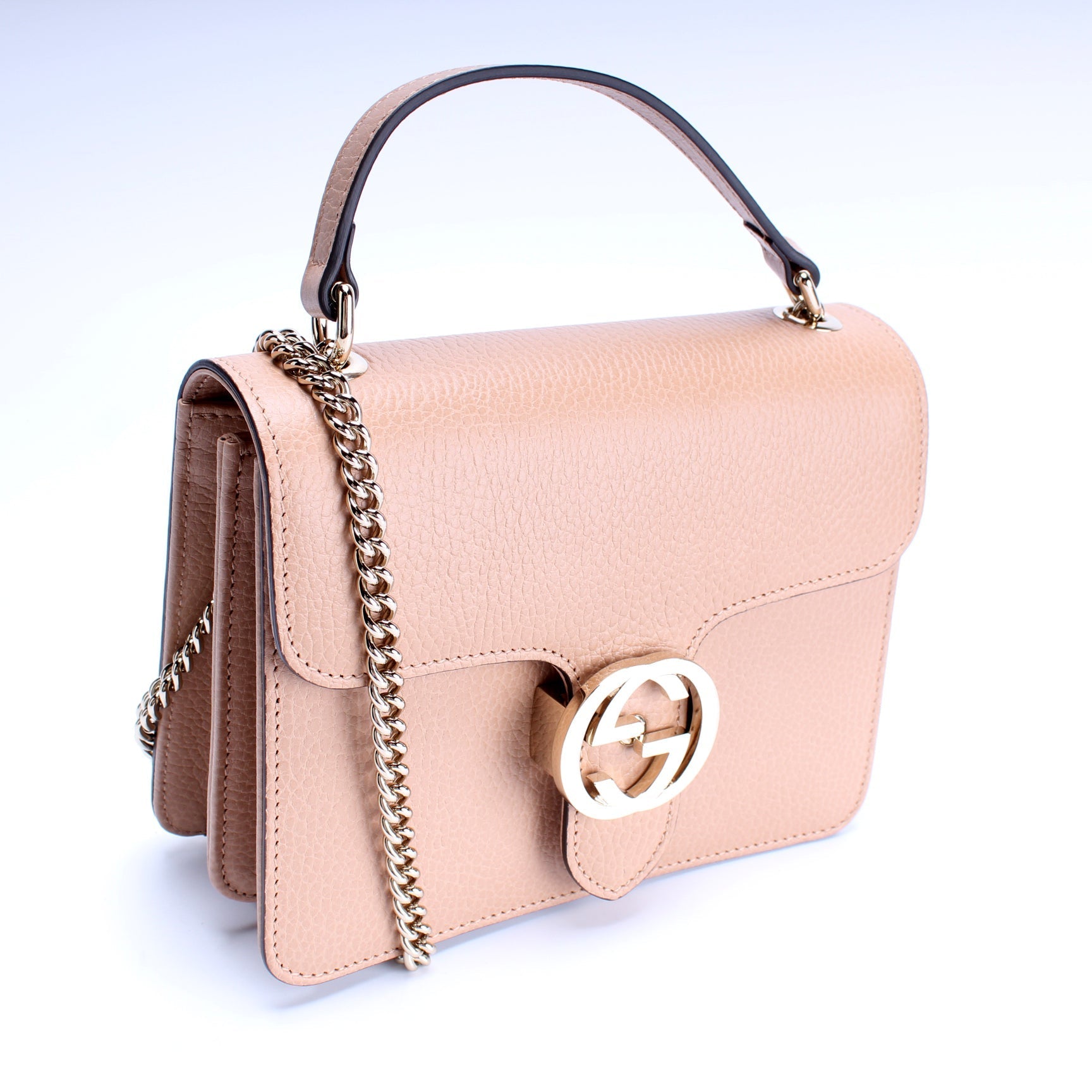 Gucci 510304 Interlocking Small Crossbody Bag