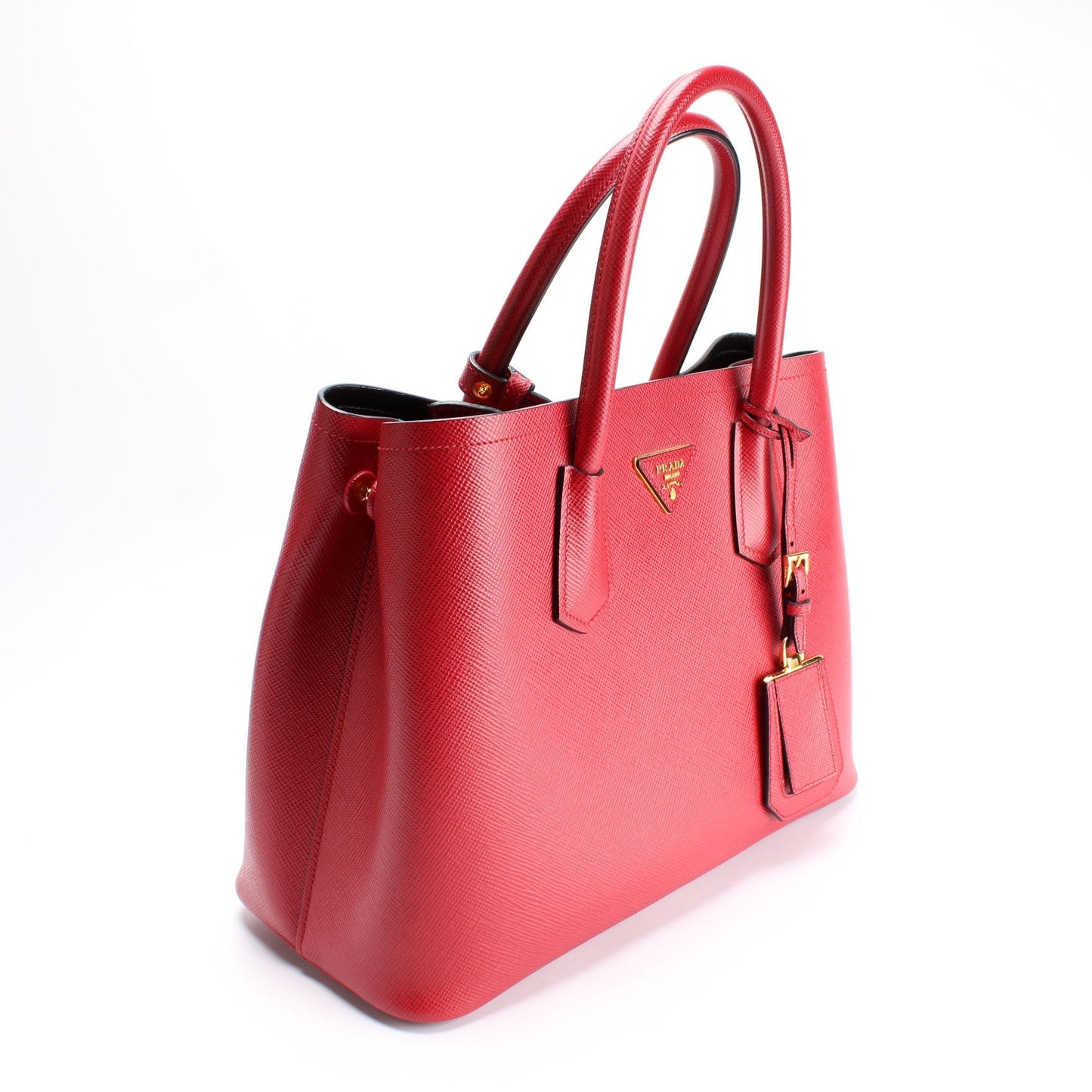 Prada Saffiano Cuir Double Medium Bag