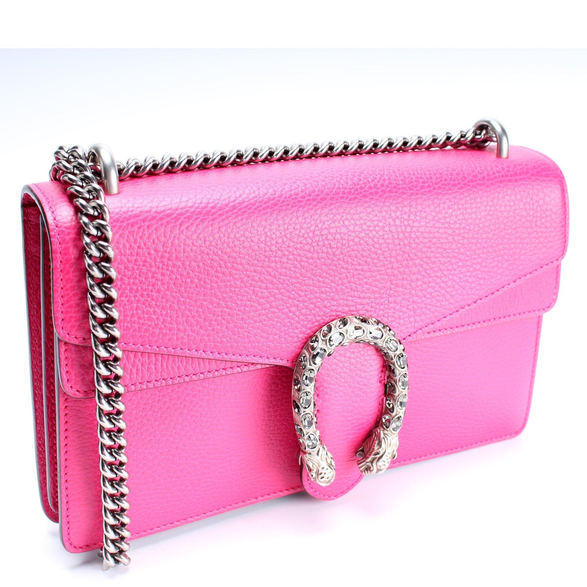 Gucci 400249 Dionysus Leather Shoulder Small Bag
