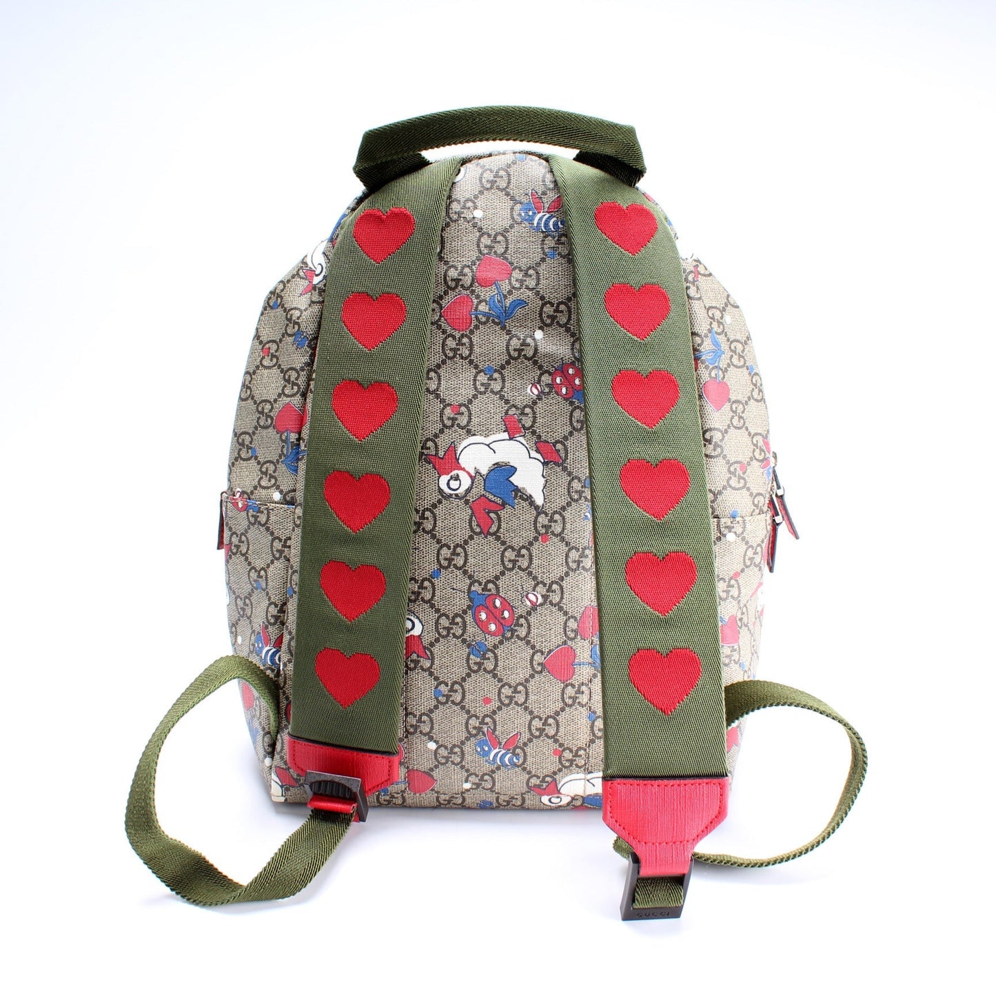 Gucci 271327 GG Supreme Ducks Kids Backpack Bag