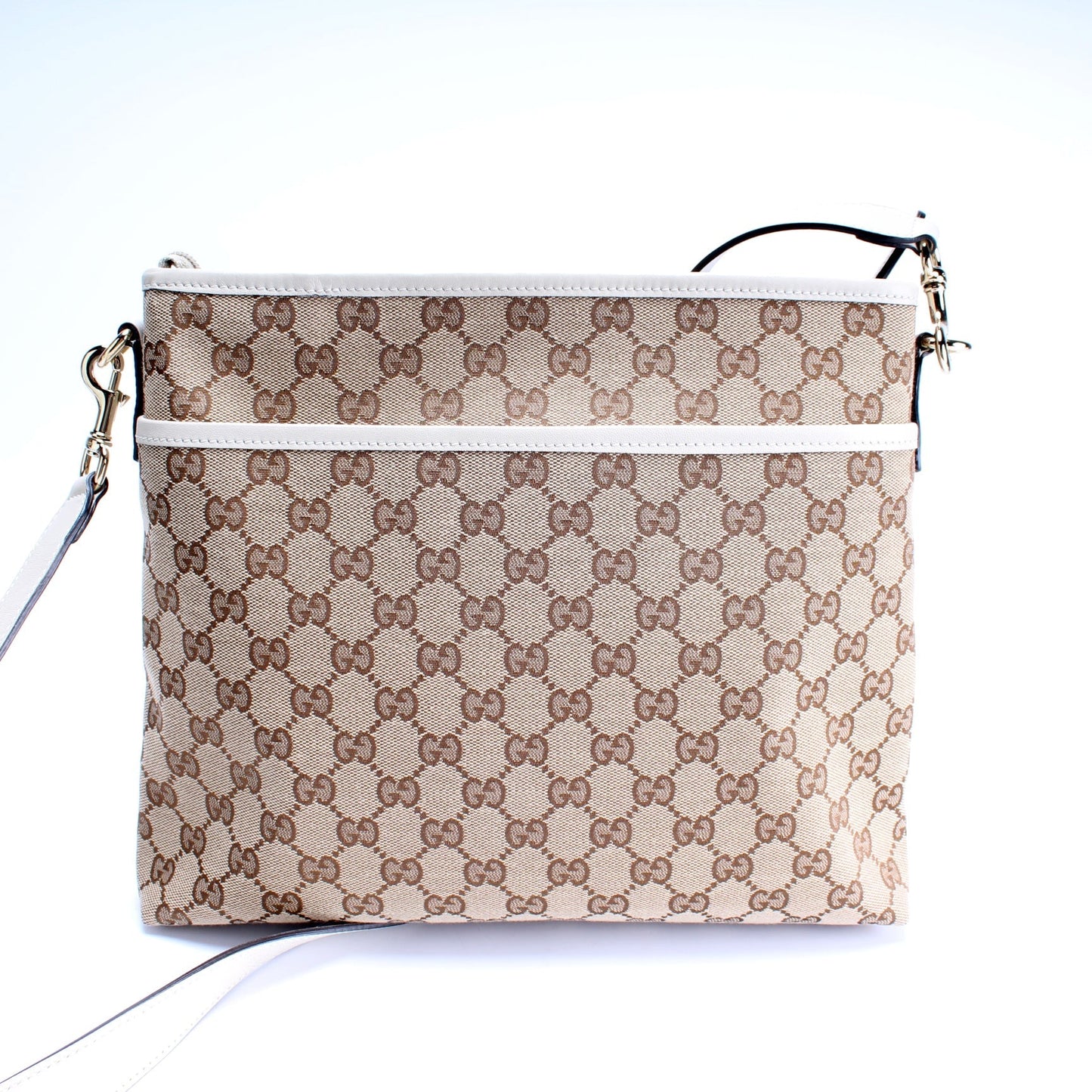 Gucci 388924 GG Canvas Crossbody Bag