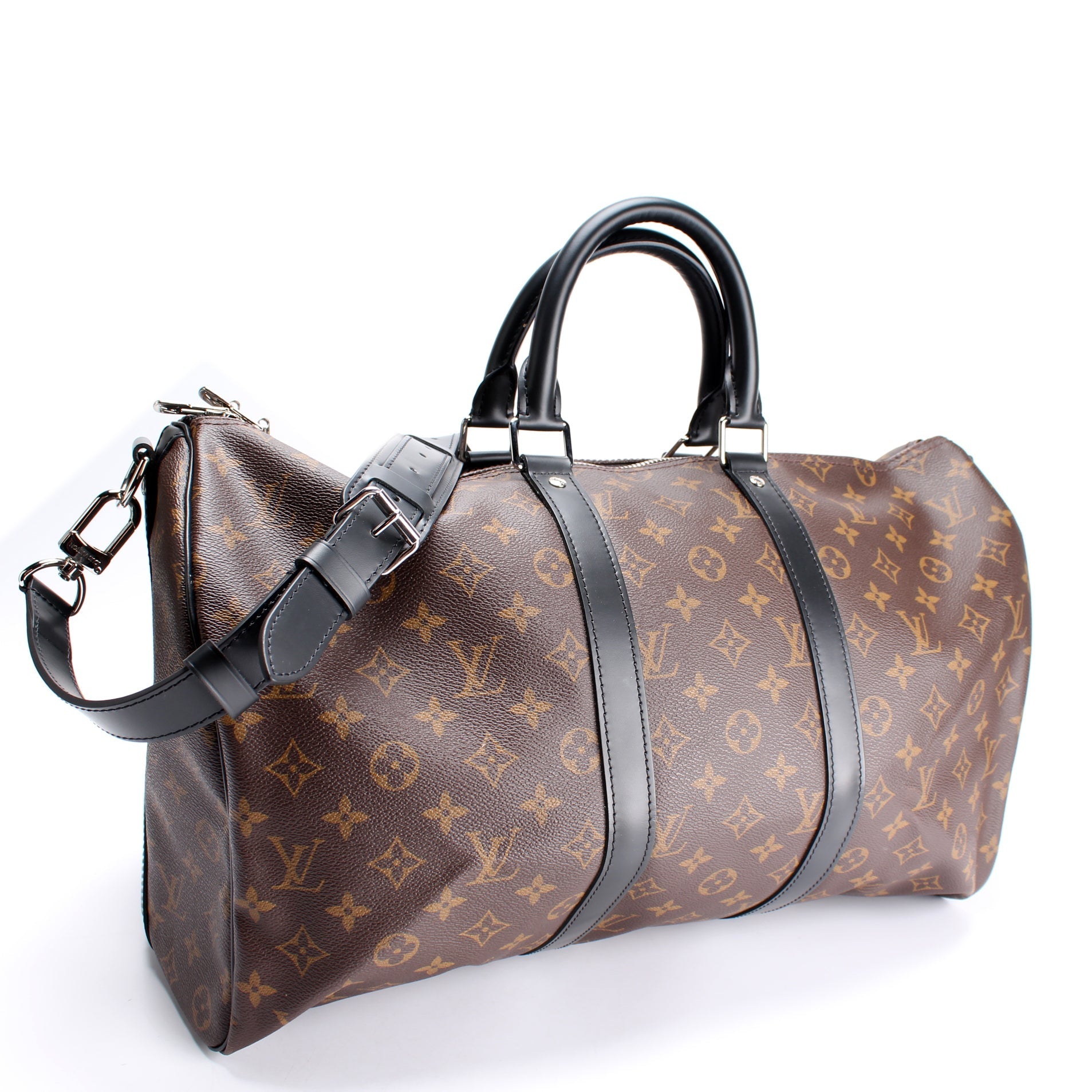 Louis Vuitton Keepall 45 Bandouliere Macassar