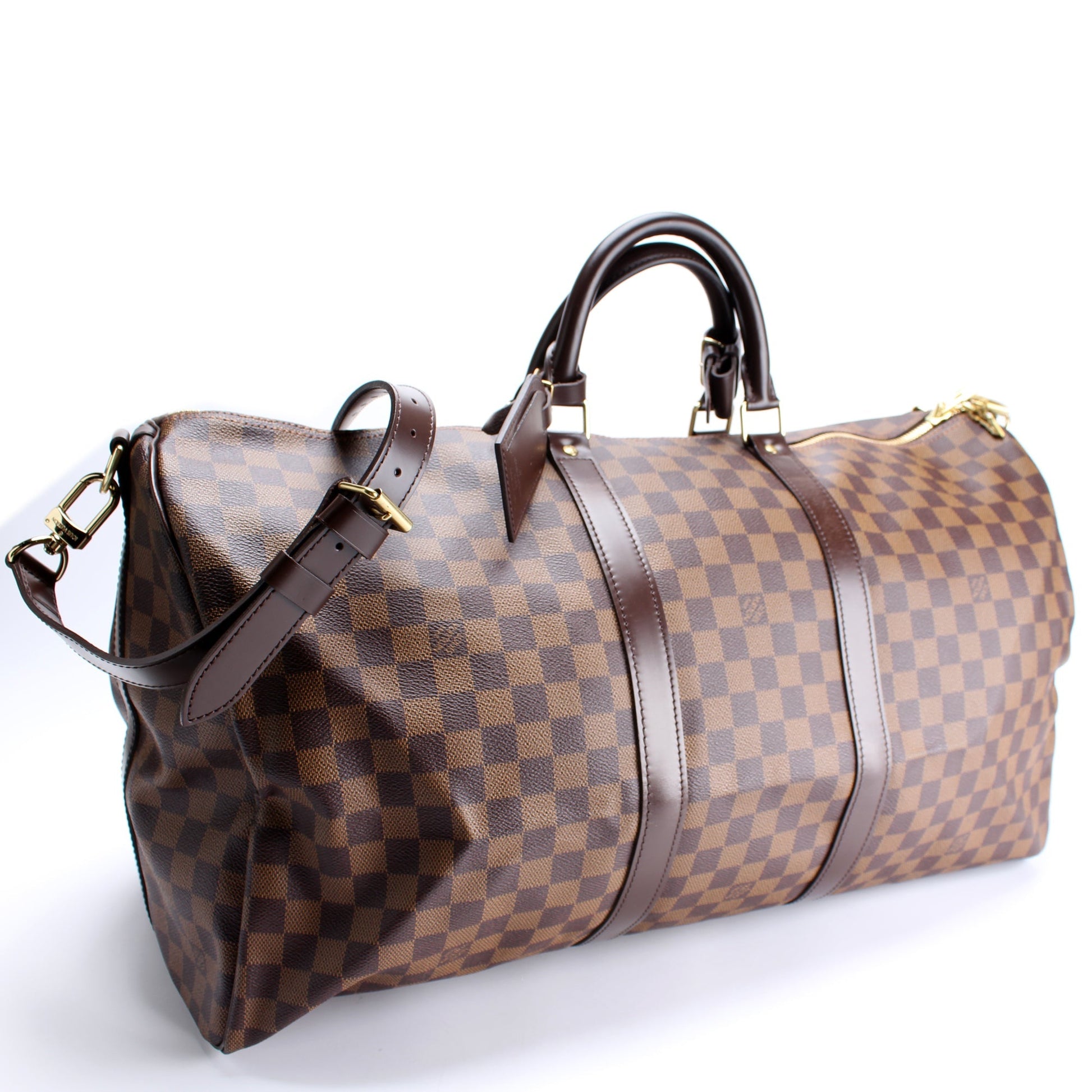 Louis Vuitton Keepall 55 Bandouliere Damier Ebene