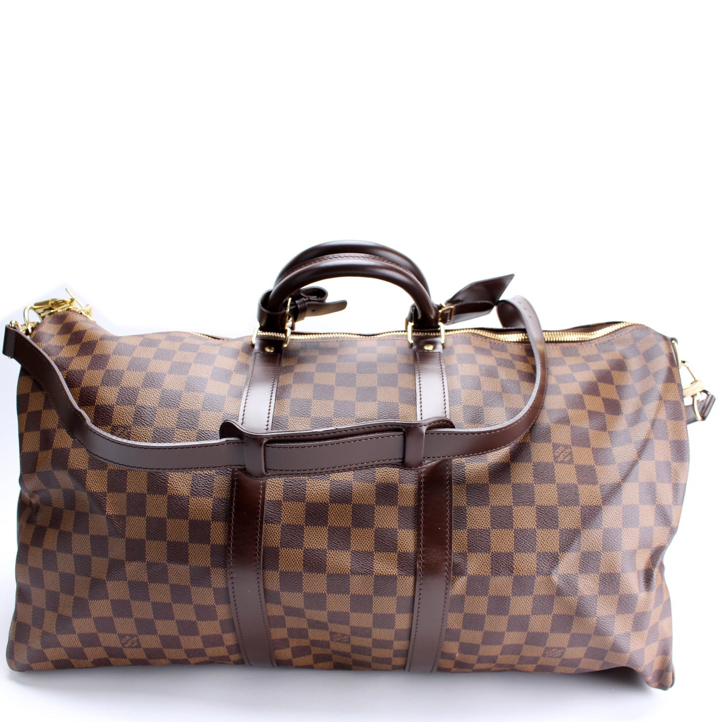 Louis Vuitton Keepall 55 Bandouliere Damier Ebene