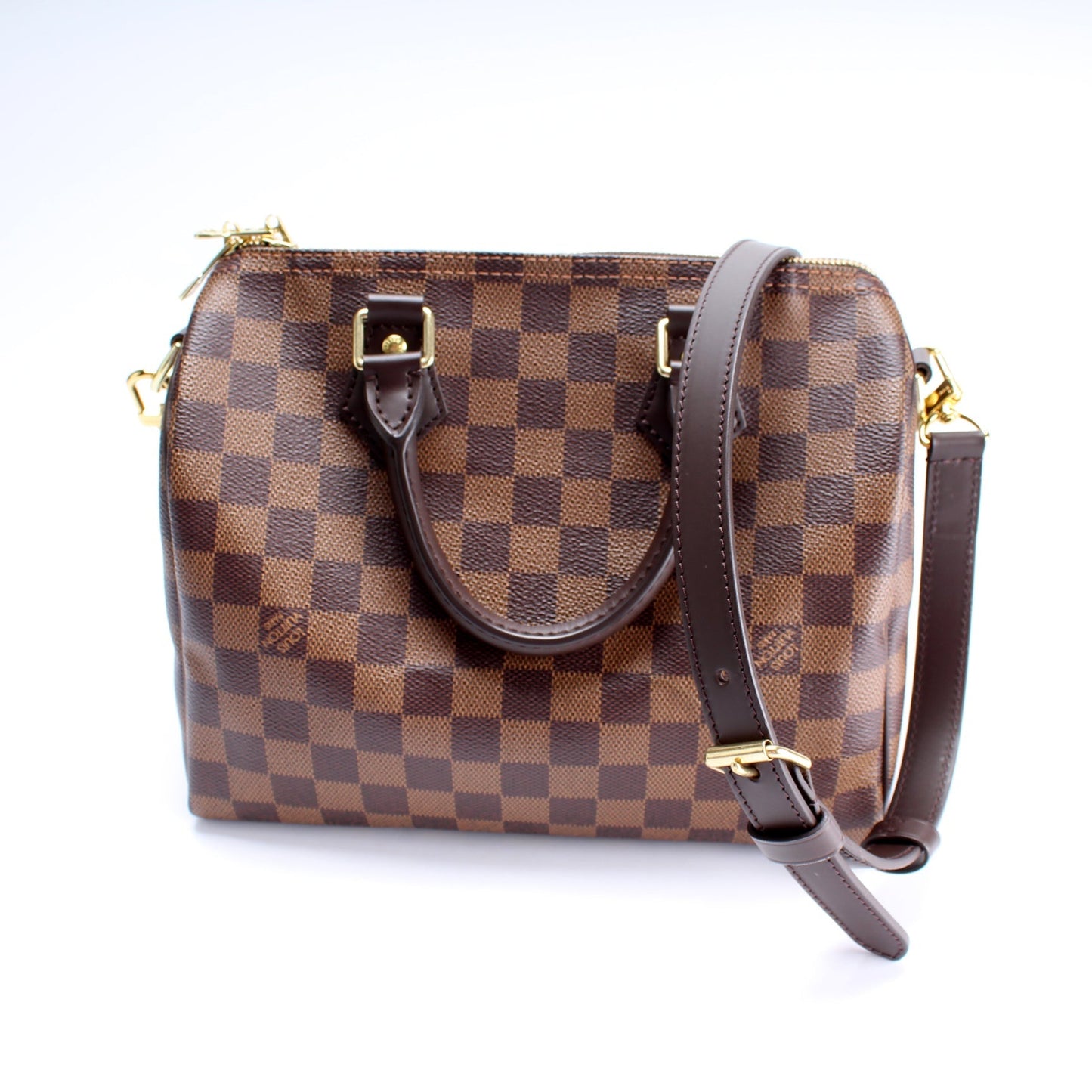 Louis Vuitton Speedy 25 Bandouliere Damier Ebene