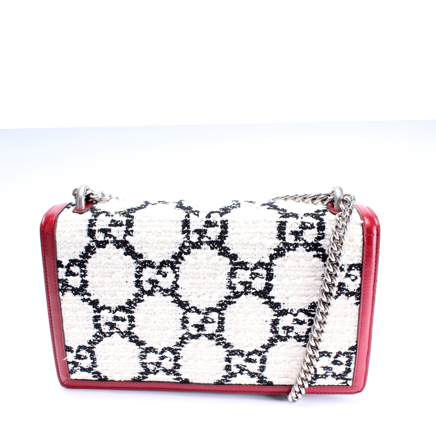Gucci 400249 Dionysus Tweed GG Shoulder Small Bag
