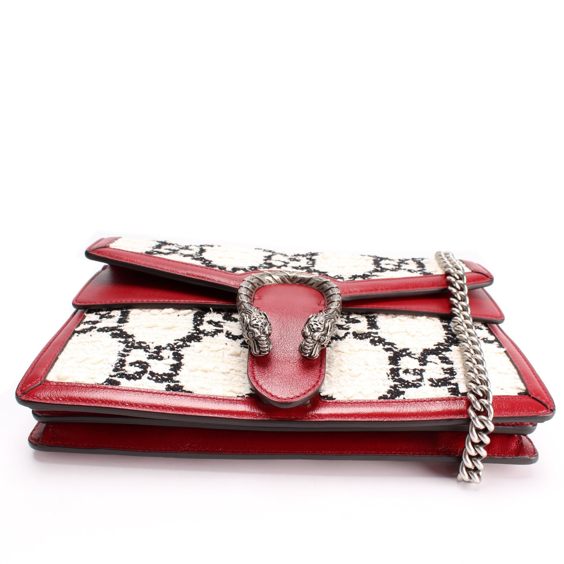 Gucci 400249 Dionysus Tweed GG Shoulder Small Bag