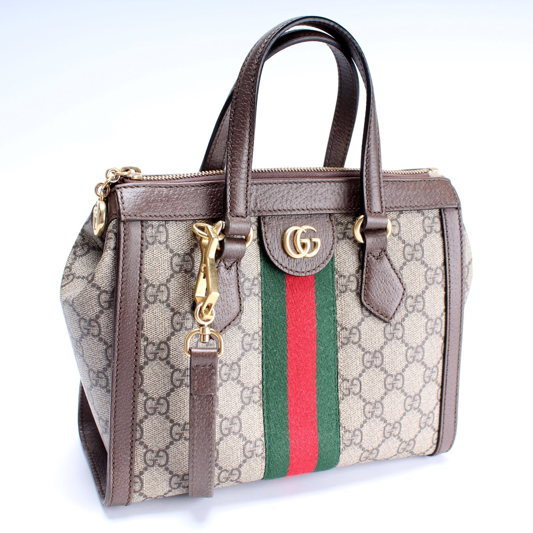Gucci 547551 GG Supreme Ophidia Small Tote Bag