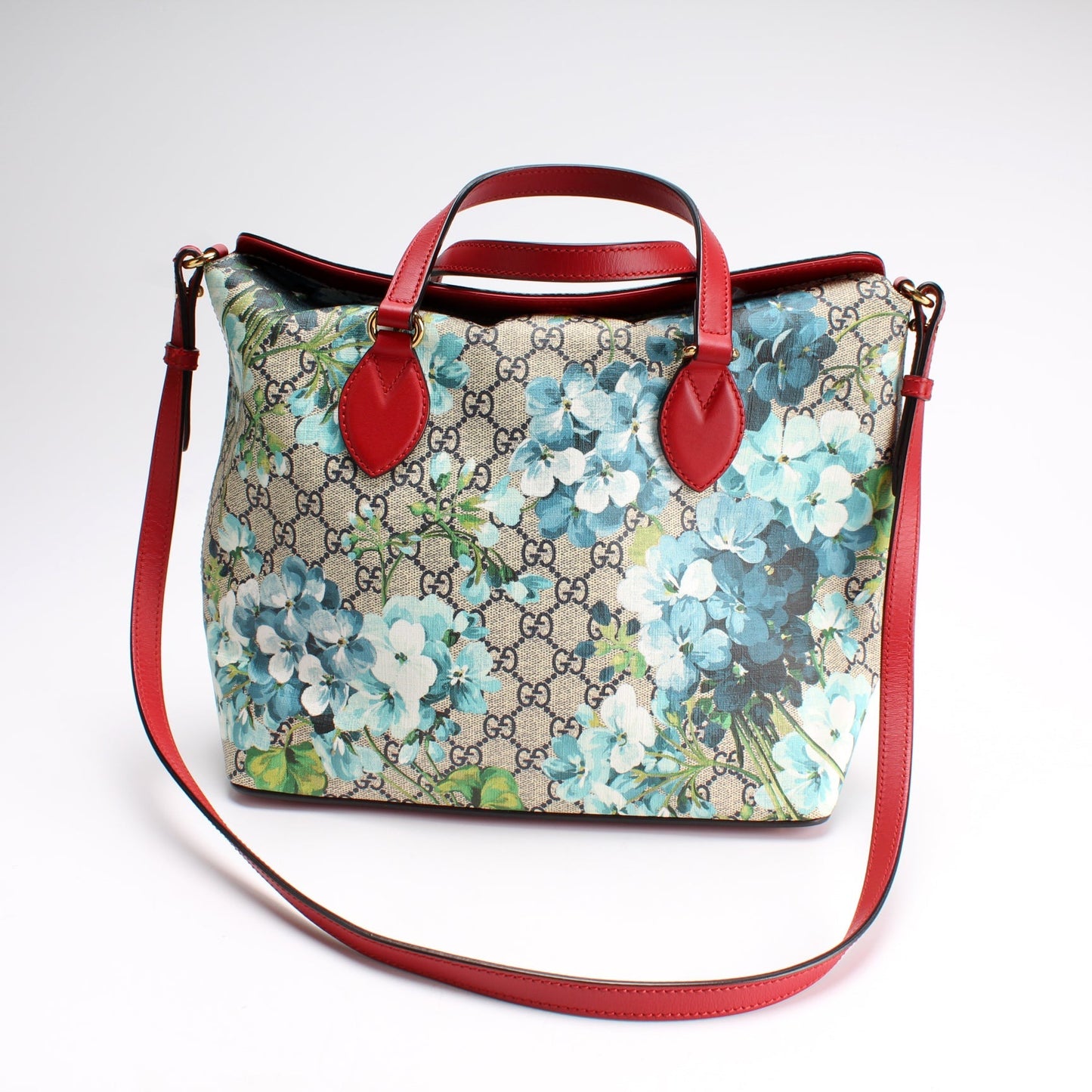 Gucci 429147 GG Blooms Fold Over Tote Bag