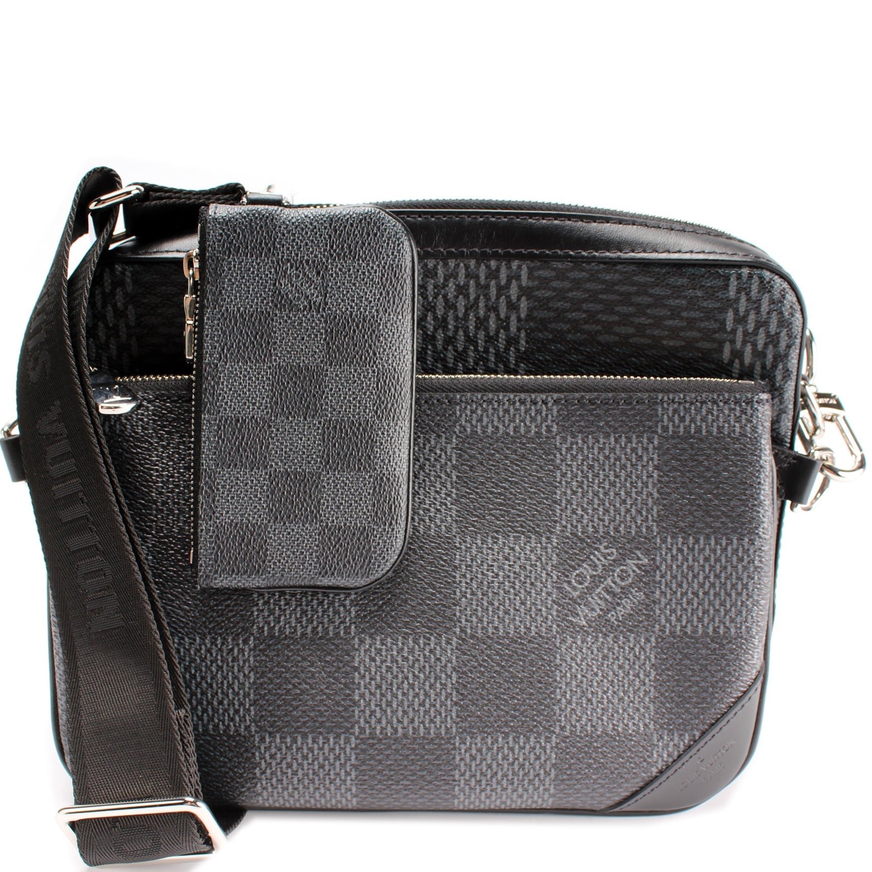 Louis Vuitton Trio Messenger Damier Graphite