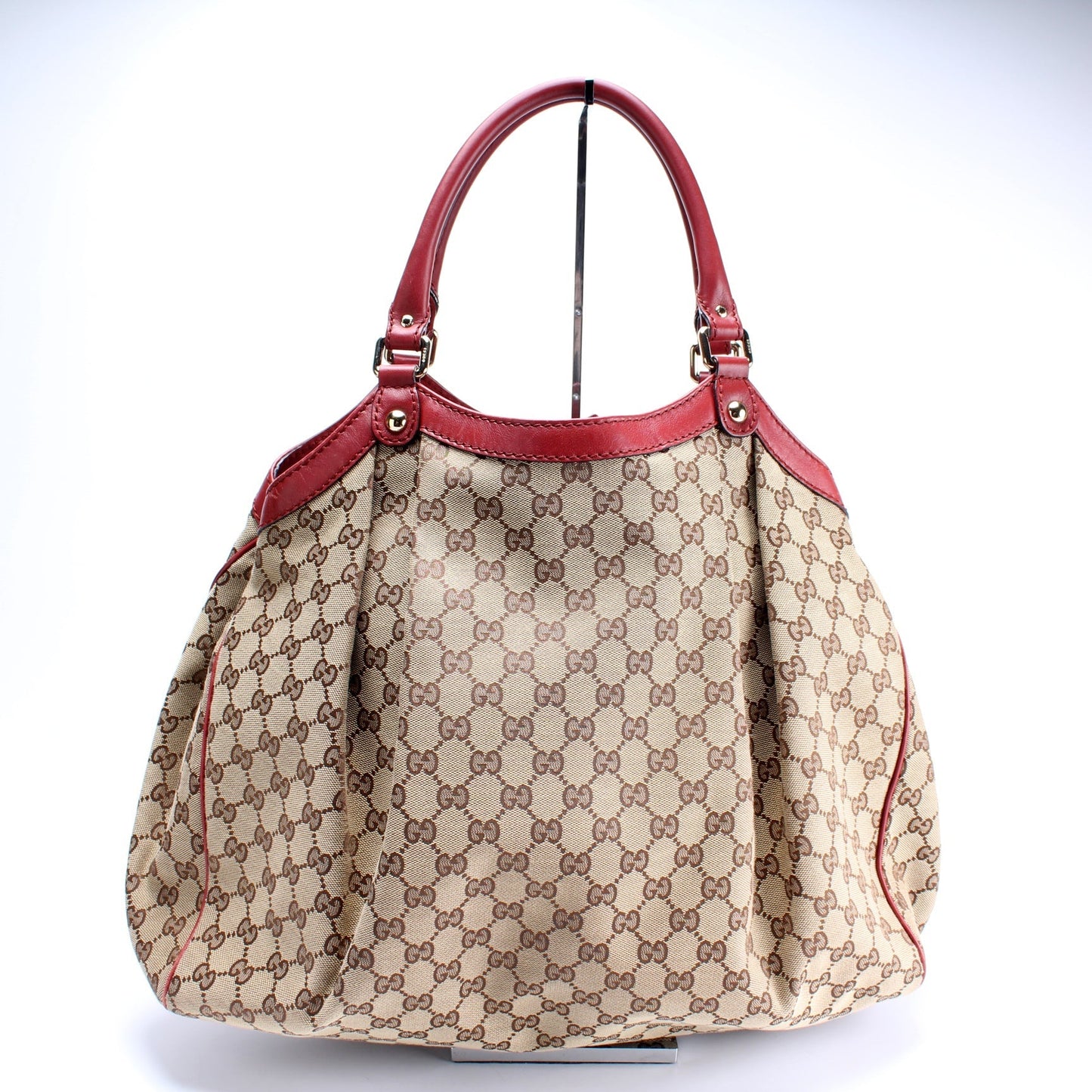 Gucci 211943 Sukey GG Canvas Large Bag