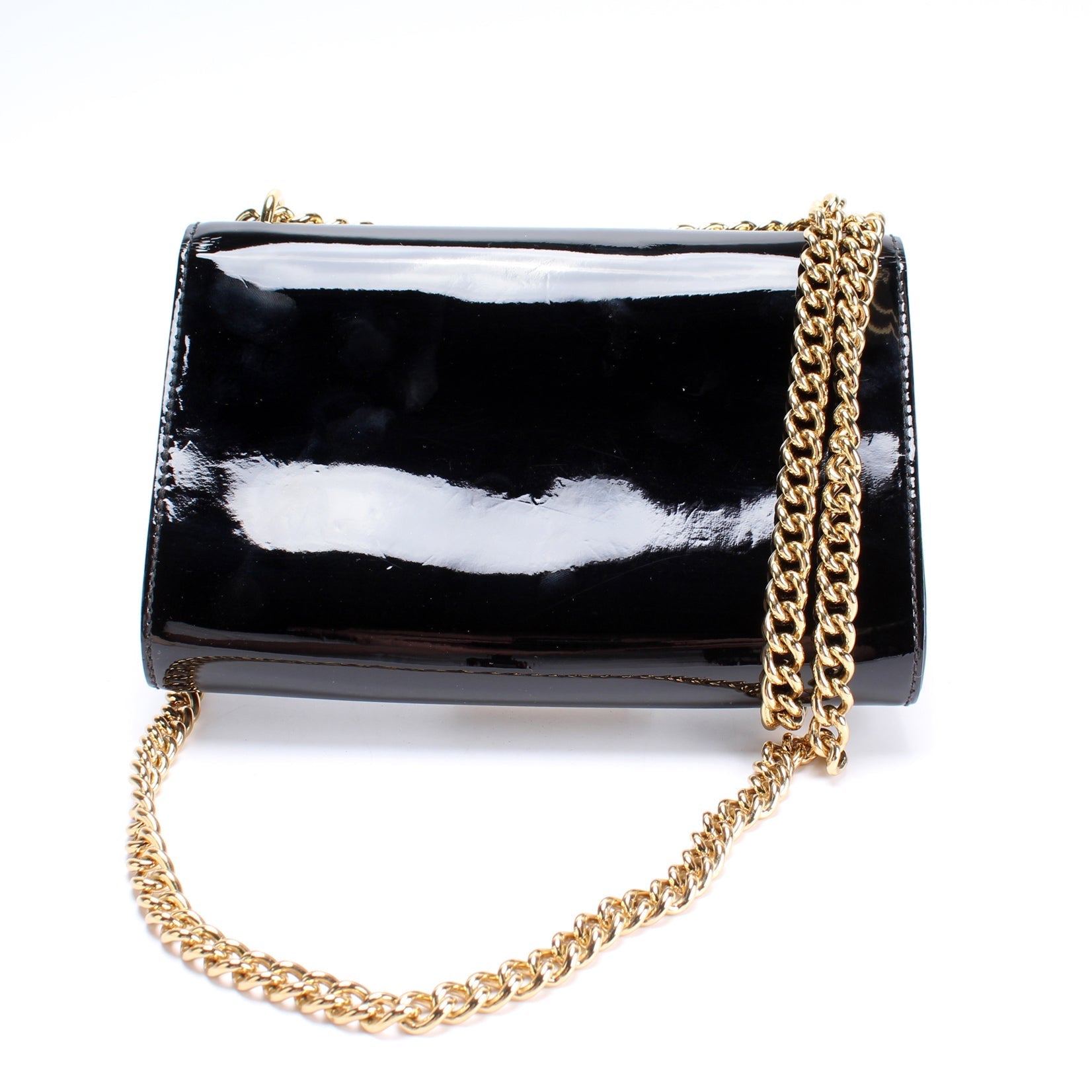 Louis Vuitton Louise MM Chain Bag Patent Leather
