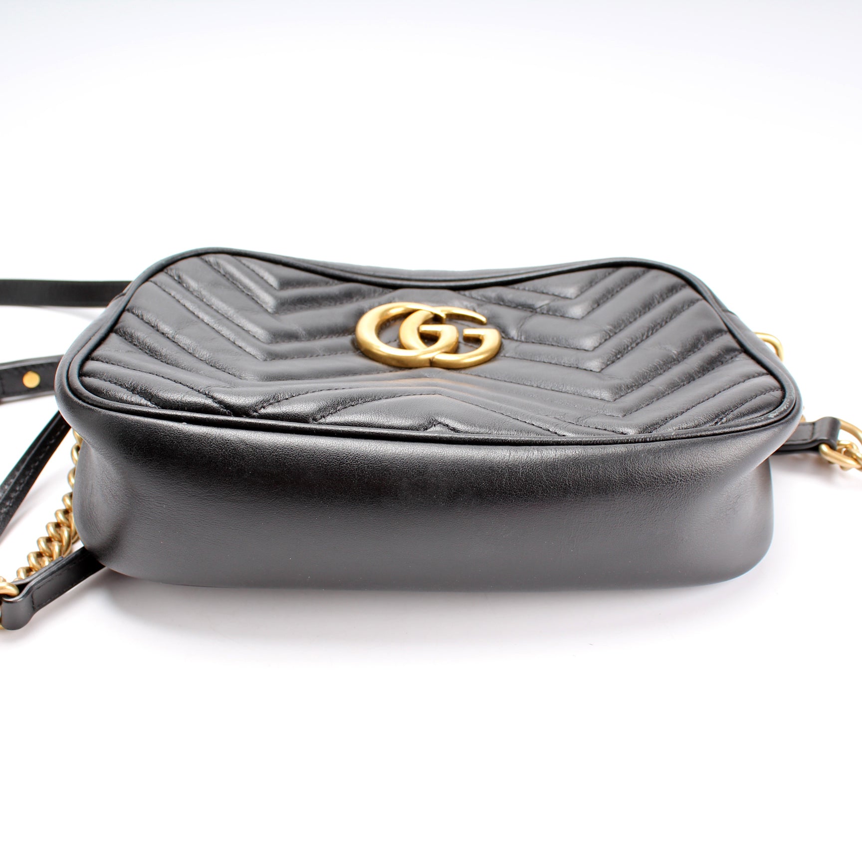 Gucci 447632 Marmont Small Leather Camera Bag