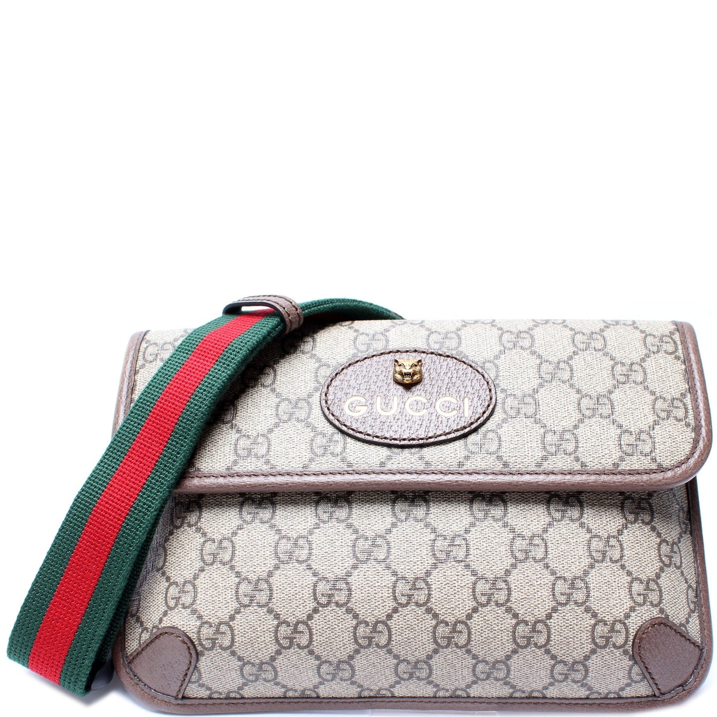 Gucci 493930 GG Supreme Neo Web Belt Bag