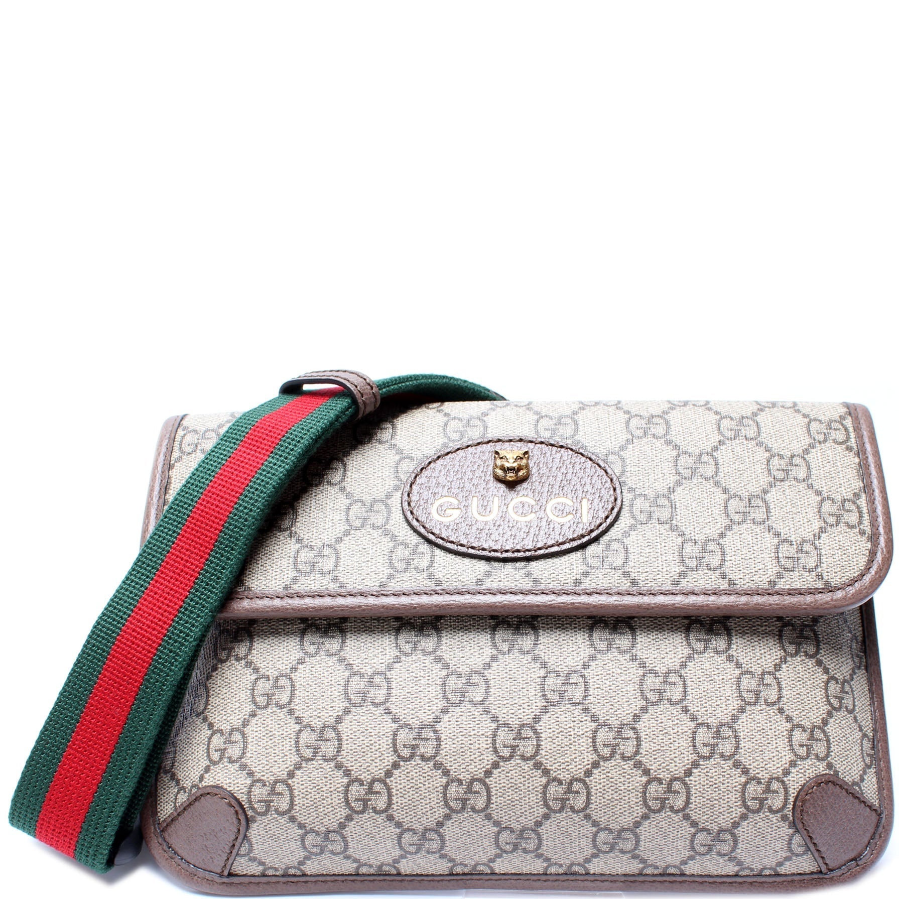Gucci 493930 GG Supreme Neo Web Belt Bag