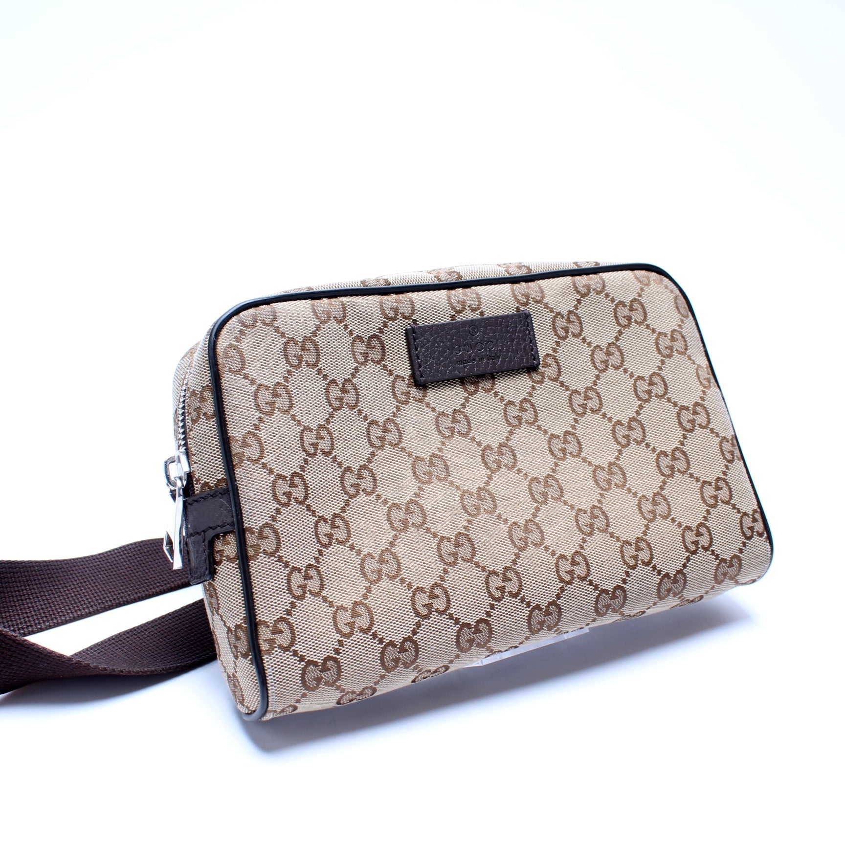 Gucci 449174 GG Canvas Belt Bag