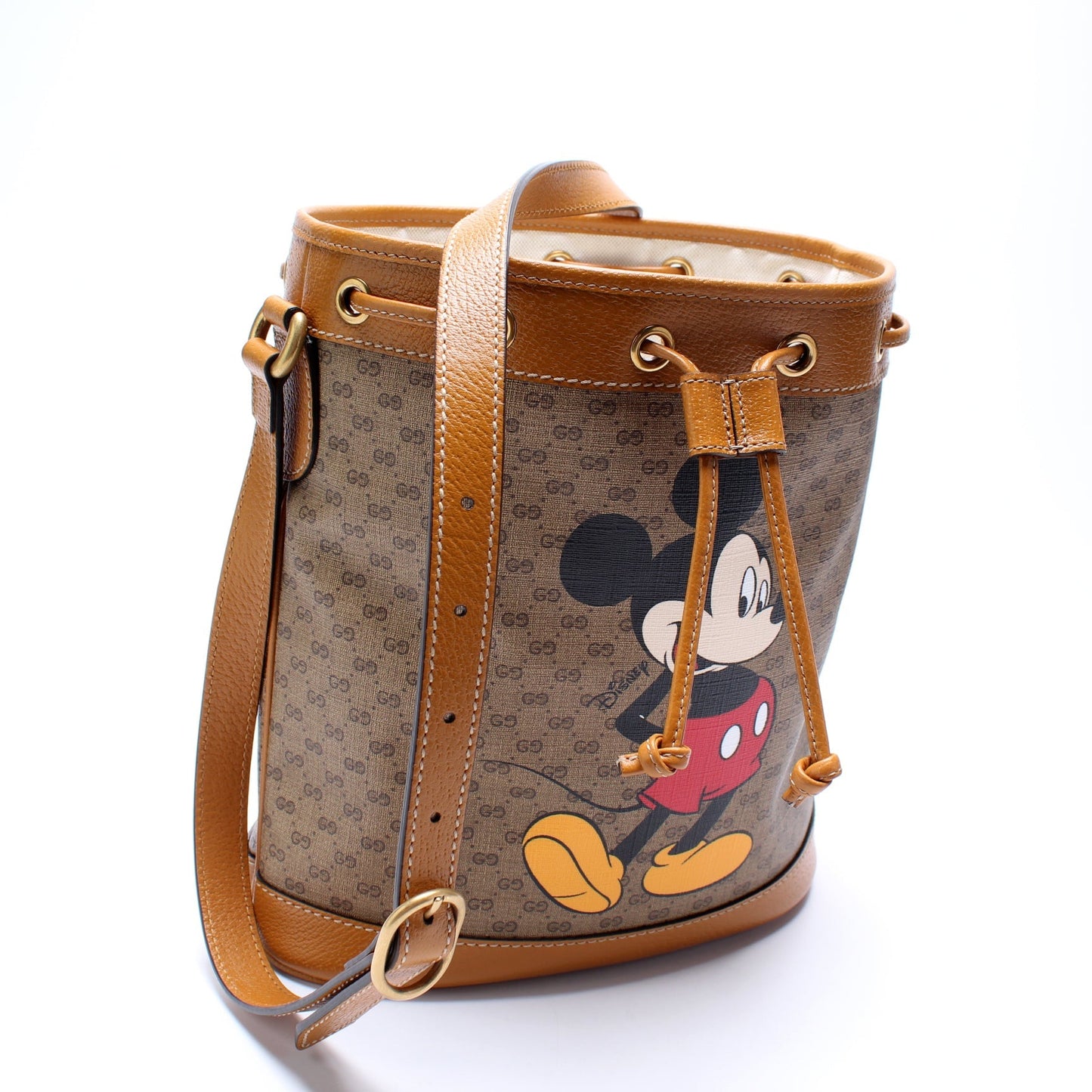Gucci 602691 Disney Micro GG Bucket Bag