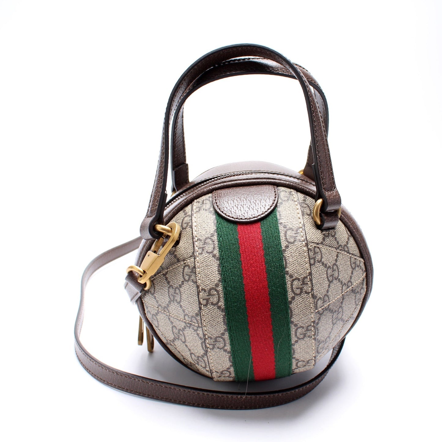 Gucci 574794 Ophidia GG Canvas Mini Sphere Bag