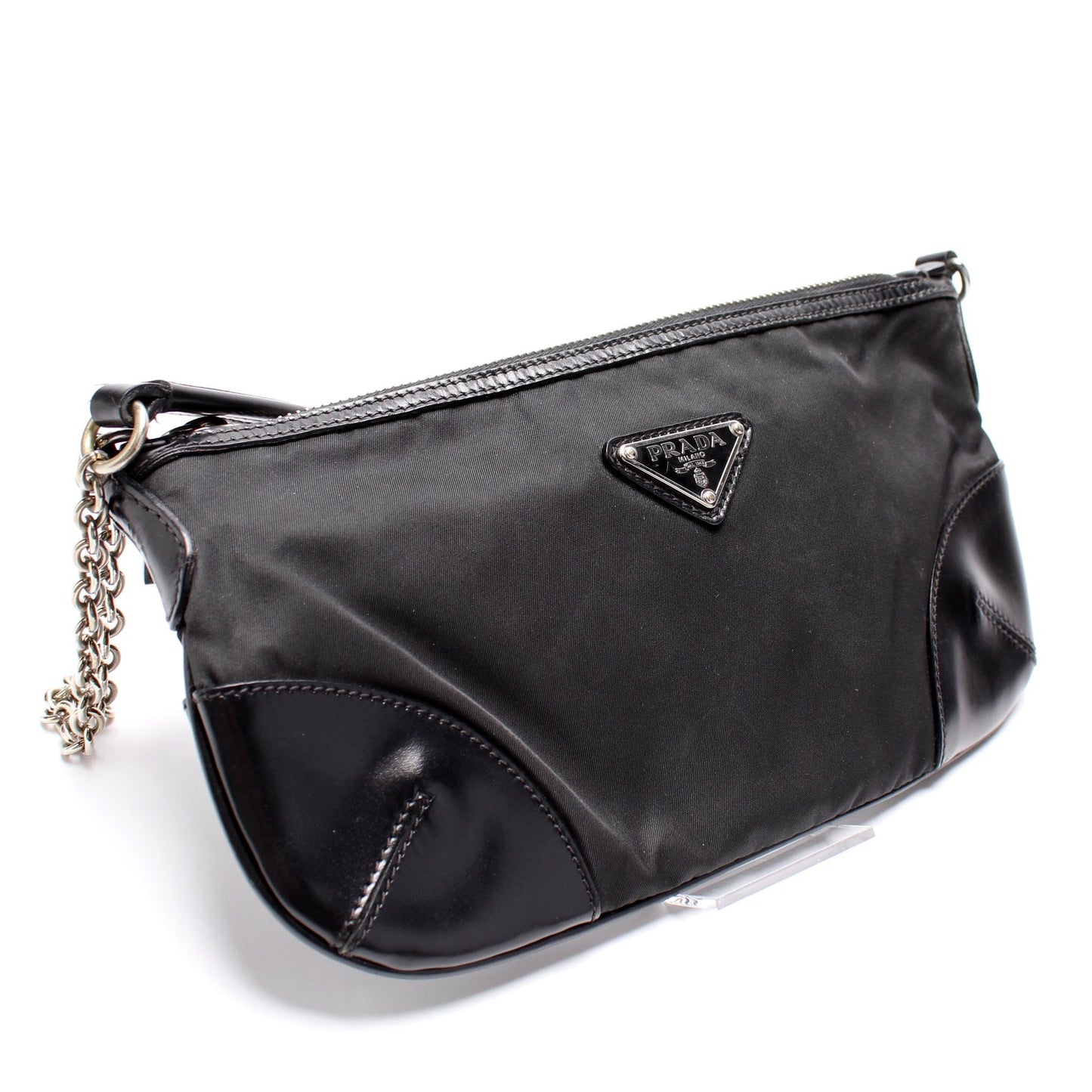 Prada Nylon Shoulder Pochette Bag