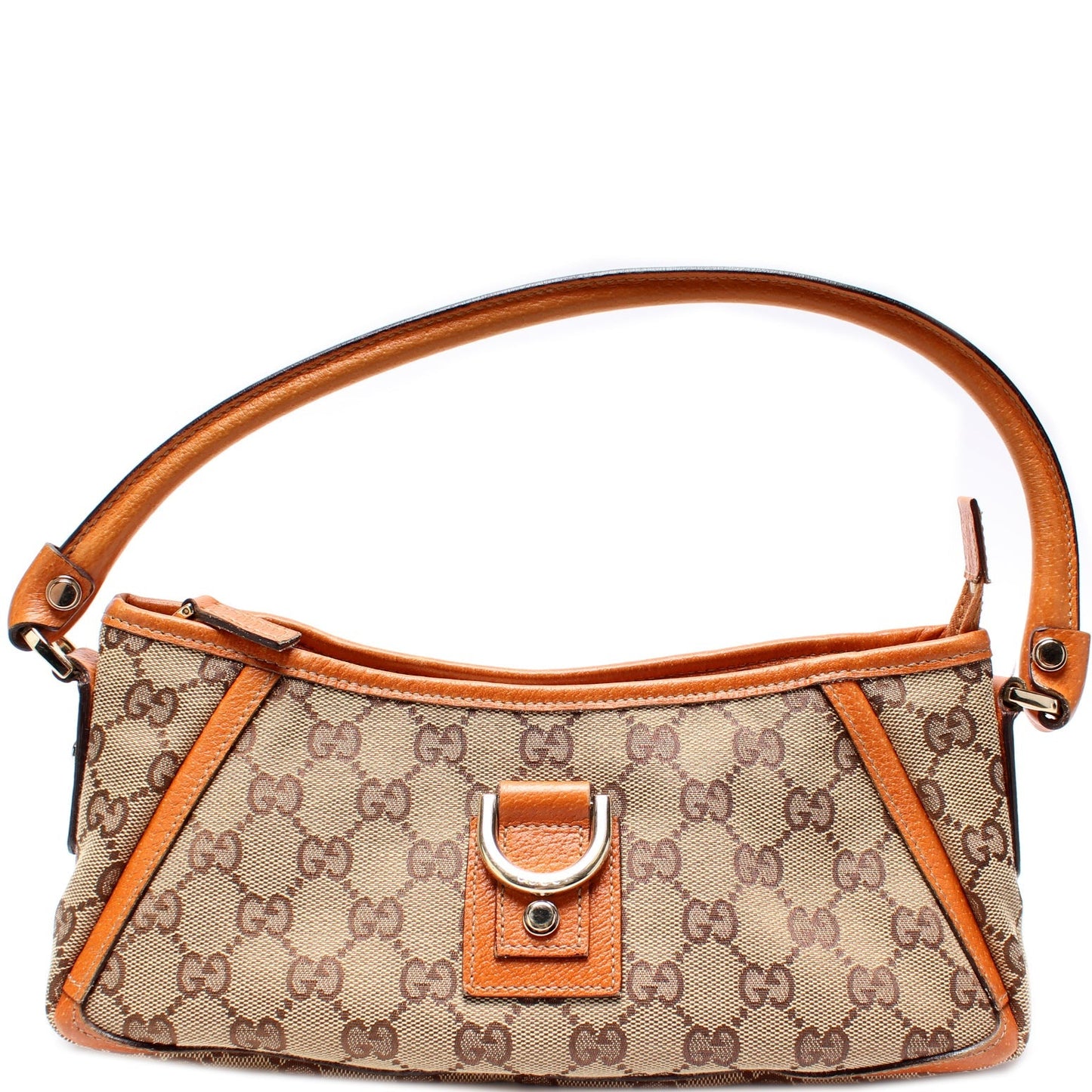 Gucci 130939 GG Canvas Abbey Pochette Bag