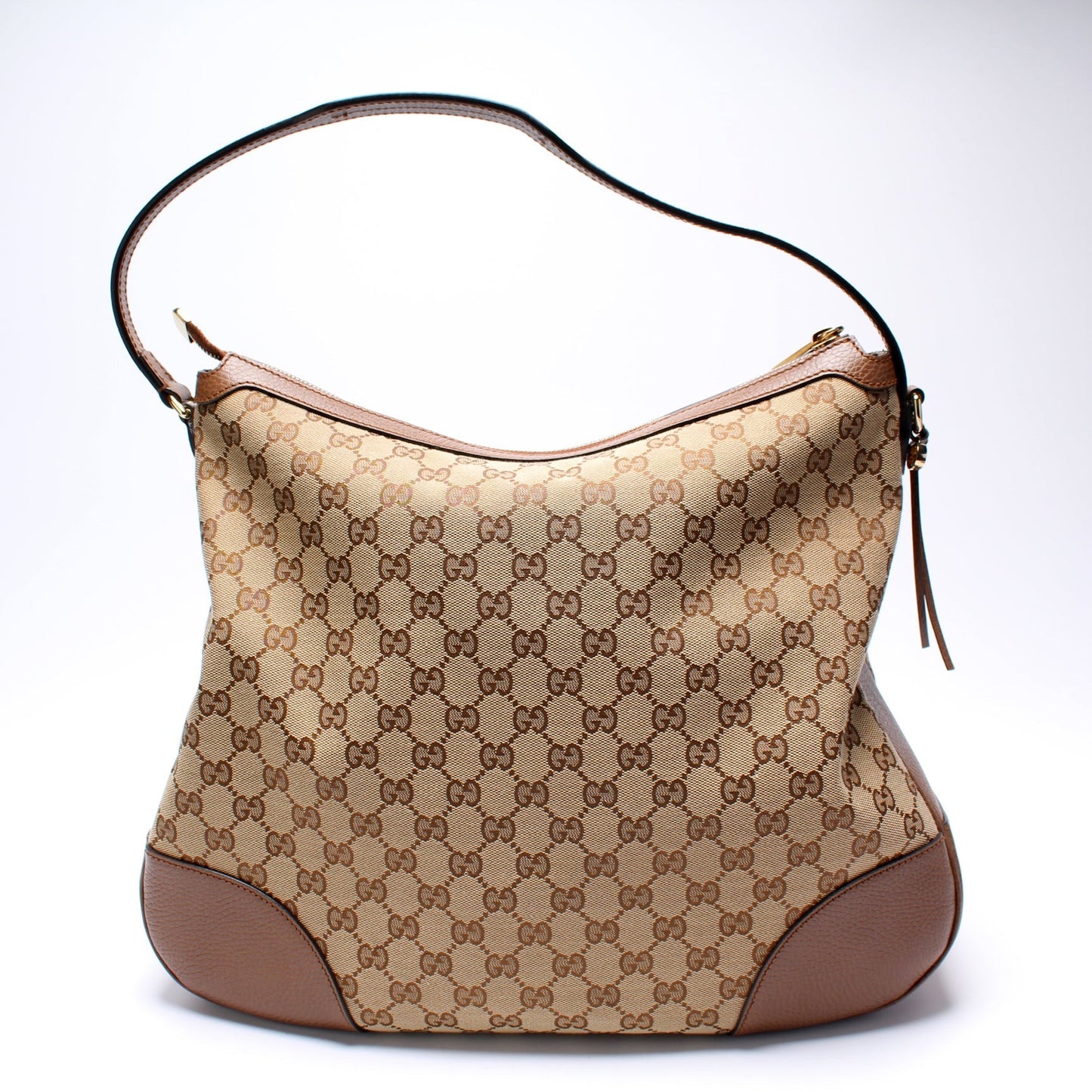 Gucci 449244 GG Canvas Bree Hobo Bag