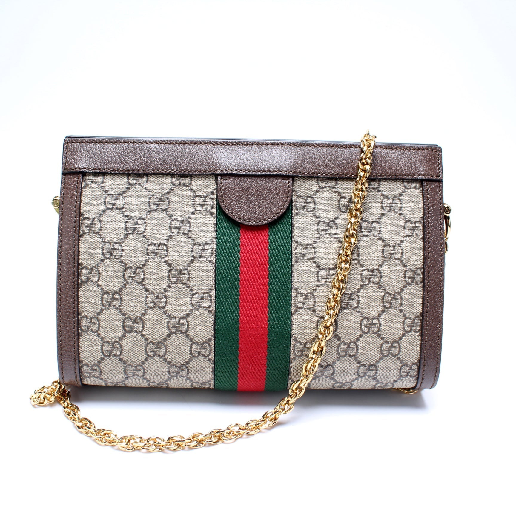 Gucci 503877 GG Supreme Ophidia Small Chain Bag