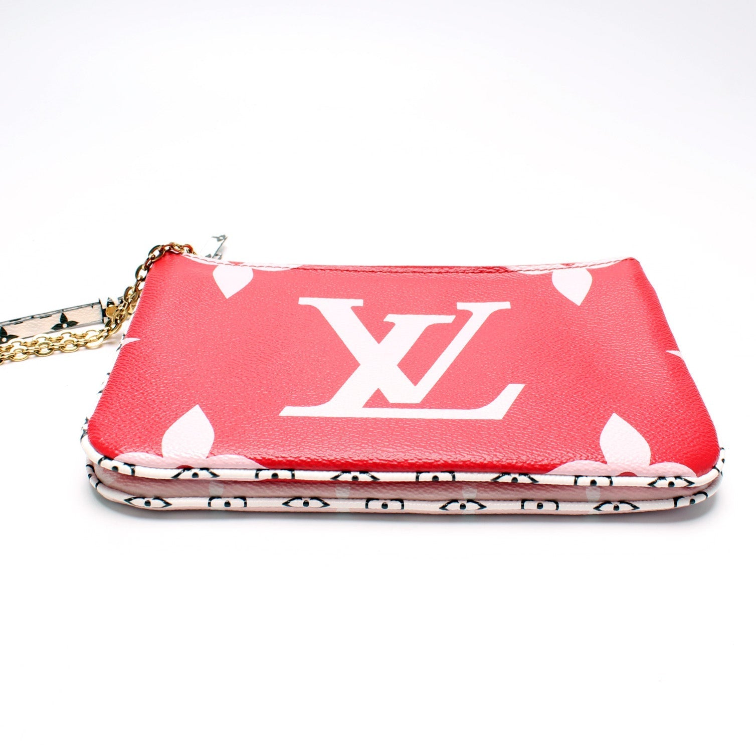 Louis Vuitton Double Zip Pochette Giant Monogram Rouge